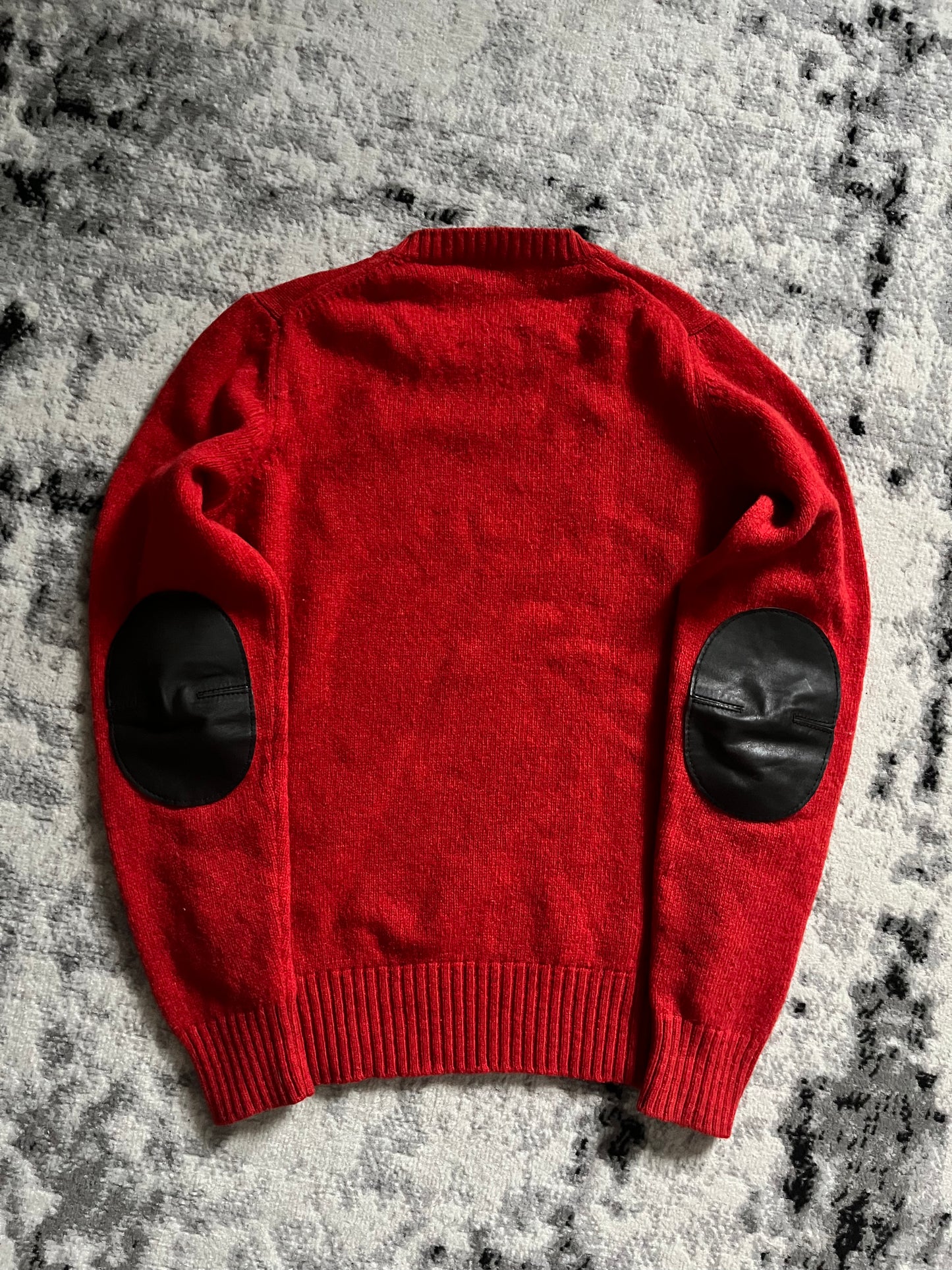 90s Prada Red Devil Wool Sweater (S)