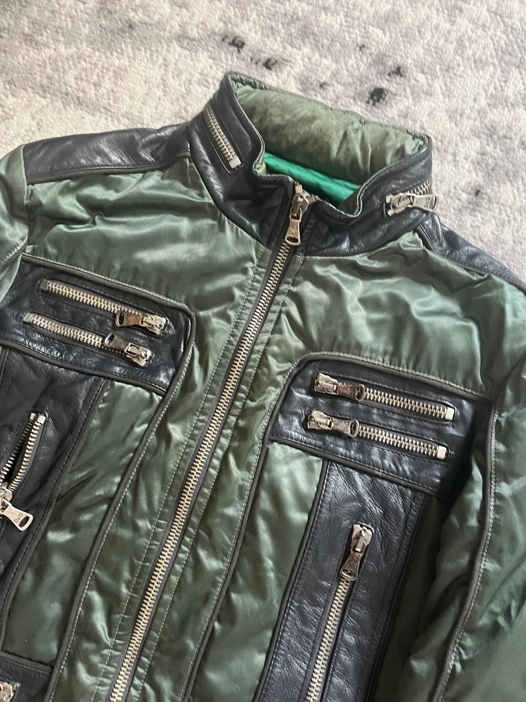 AW2007 Dolce & Gabbana Multi Zips Utility Jacket (M)