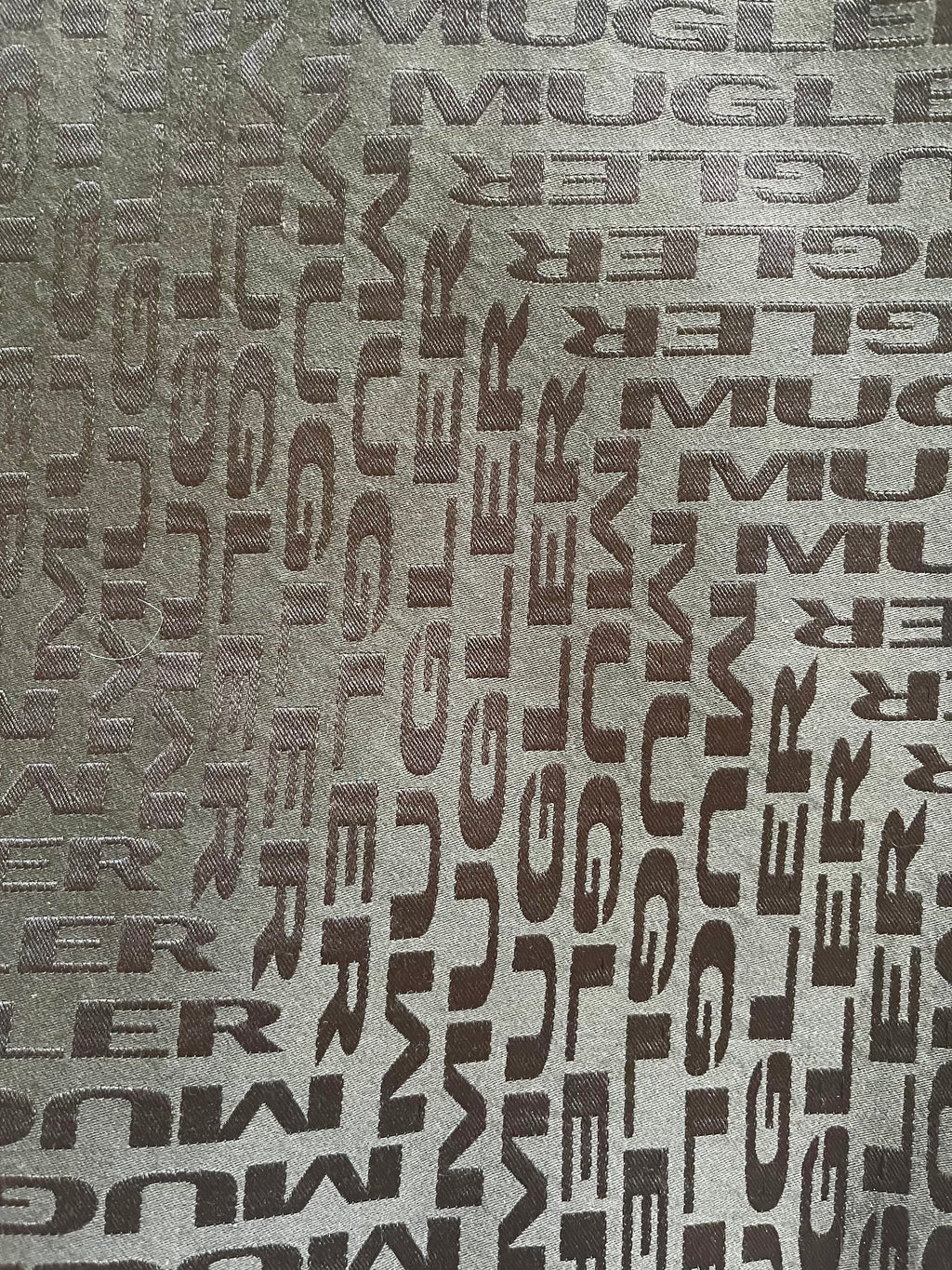 ティエリー・ミュグレー ブラウン メッセンジャー バッグ