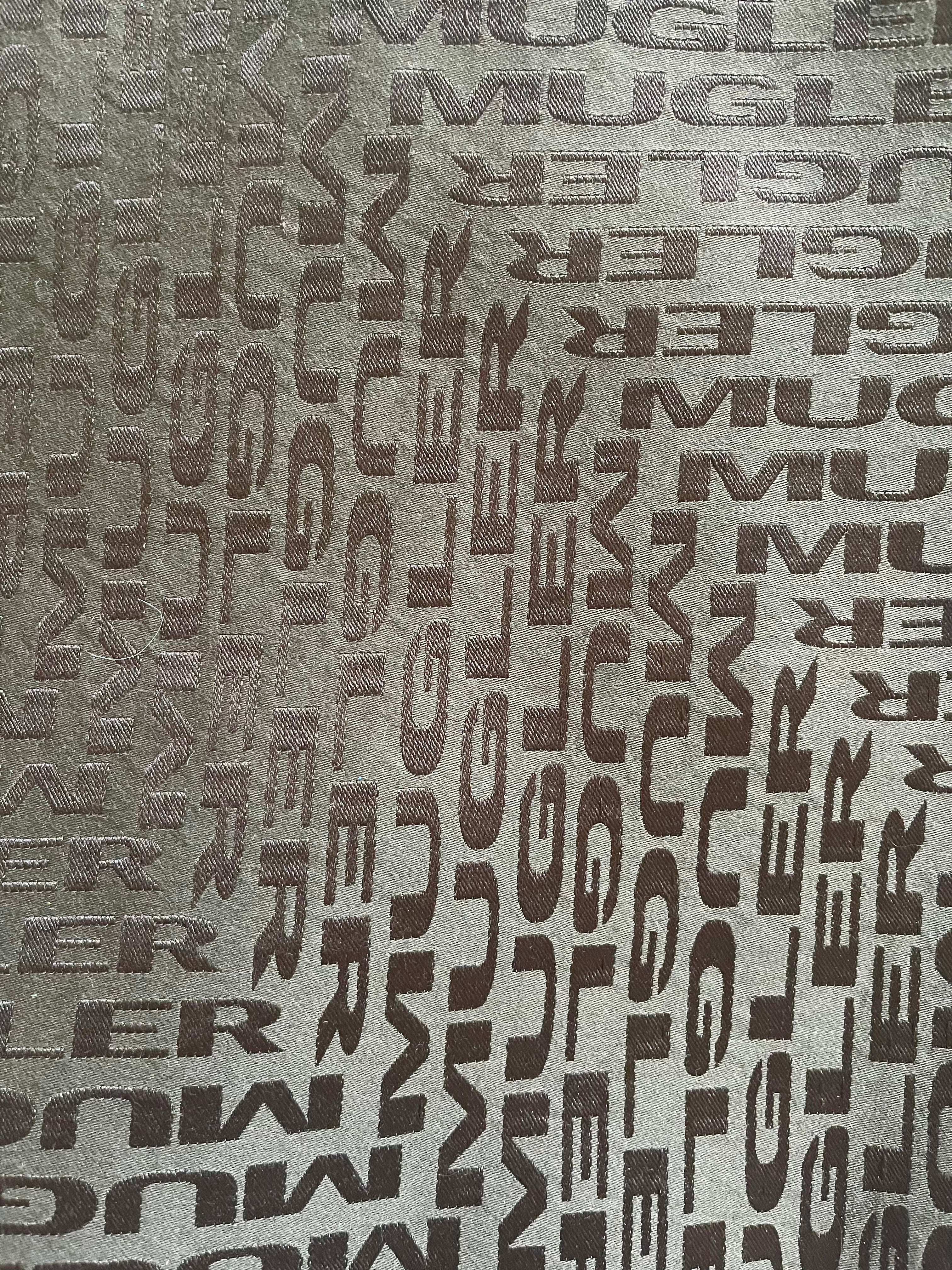 ティエリー・ミュグレー ブラウン メッセンジャー バッグ