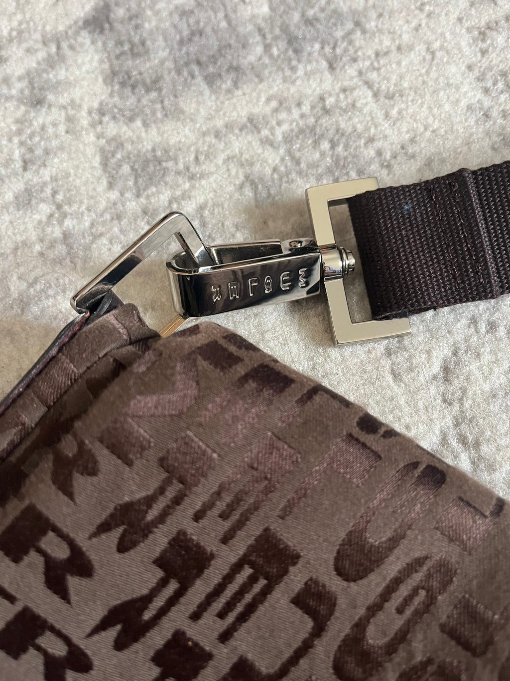 ティエリー・ミュグレー ブラウン メッセンジャー バッグ