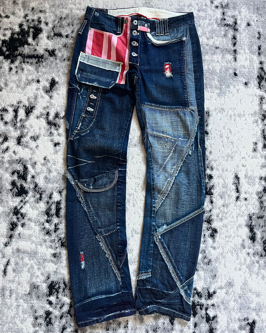 00s Marithe François Girbaud Enigma Jeans (S)