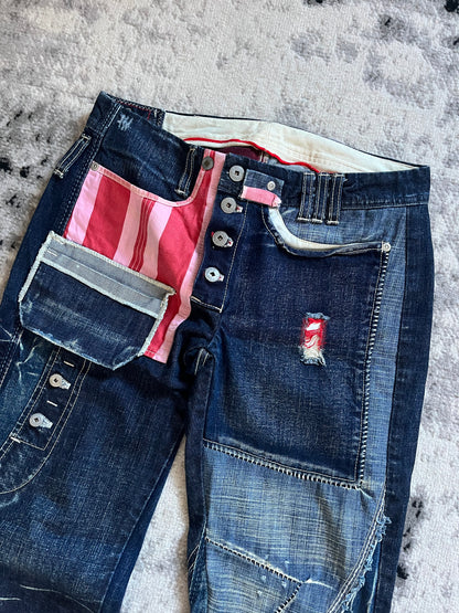 00s Marithe François Girbaud Enigma Jeans (S)