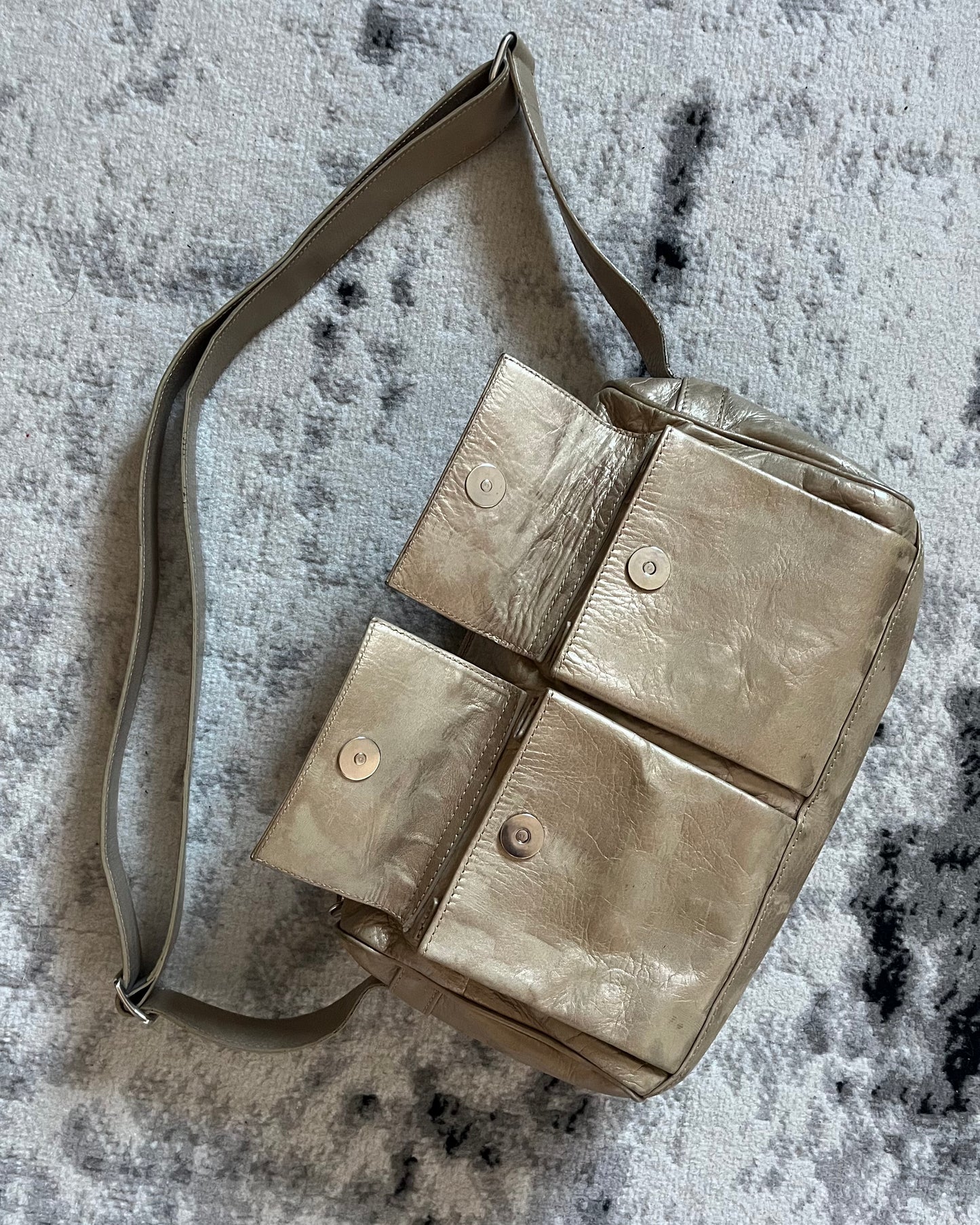 1995 Jean Paul Gaultier Messenger Dietrich Shoulder Bag