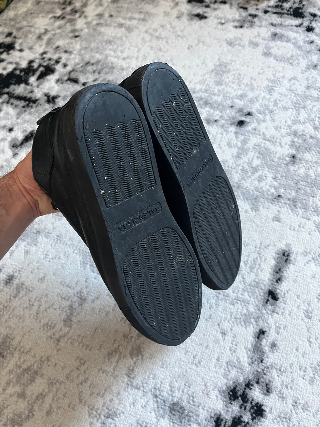 Balenciaga Arena High Black Leather (40,5eu/us7.5)