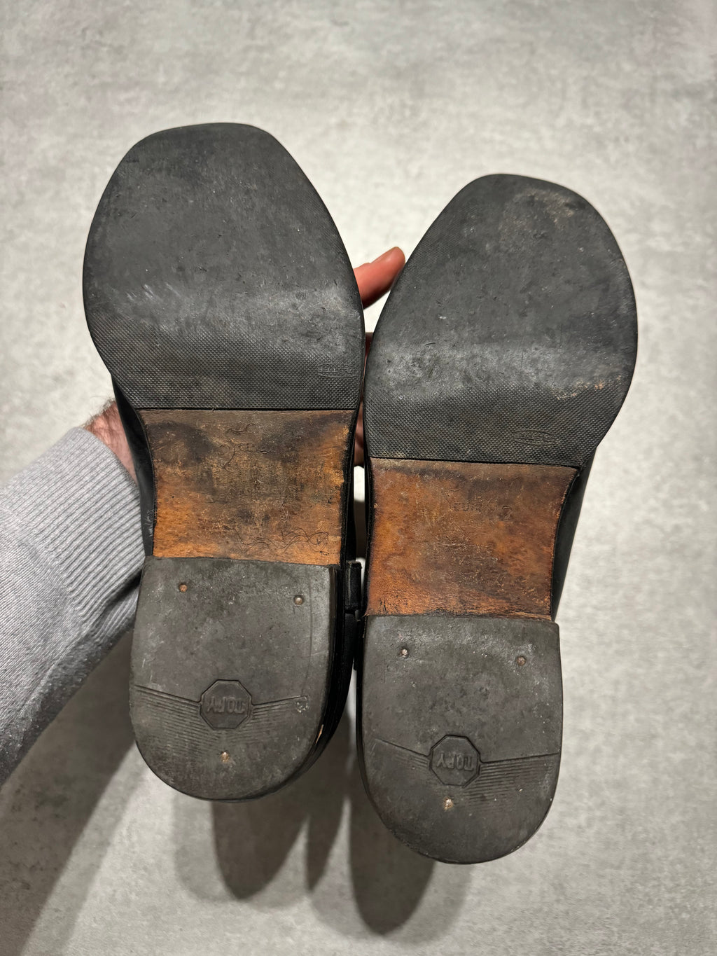 2000s French Cow-Boy Ankle Black Boots