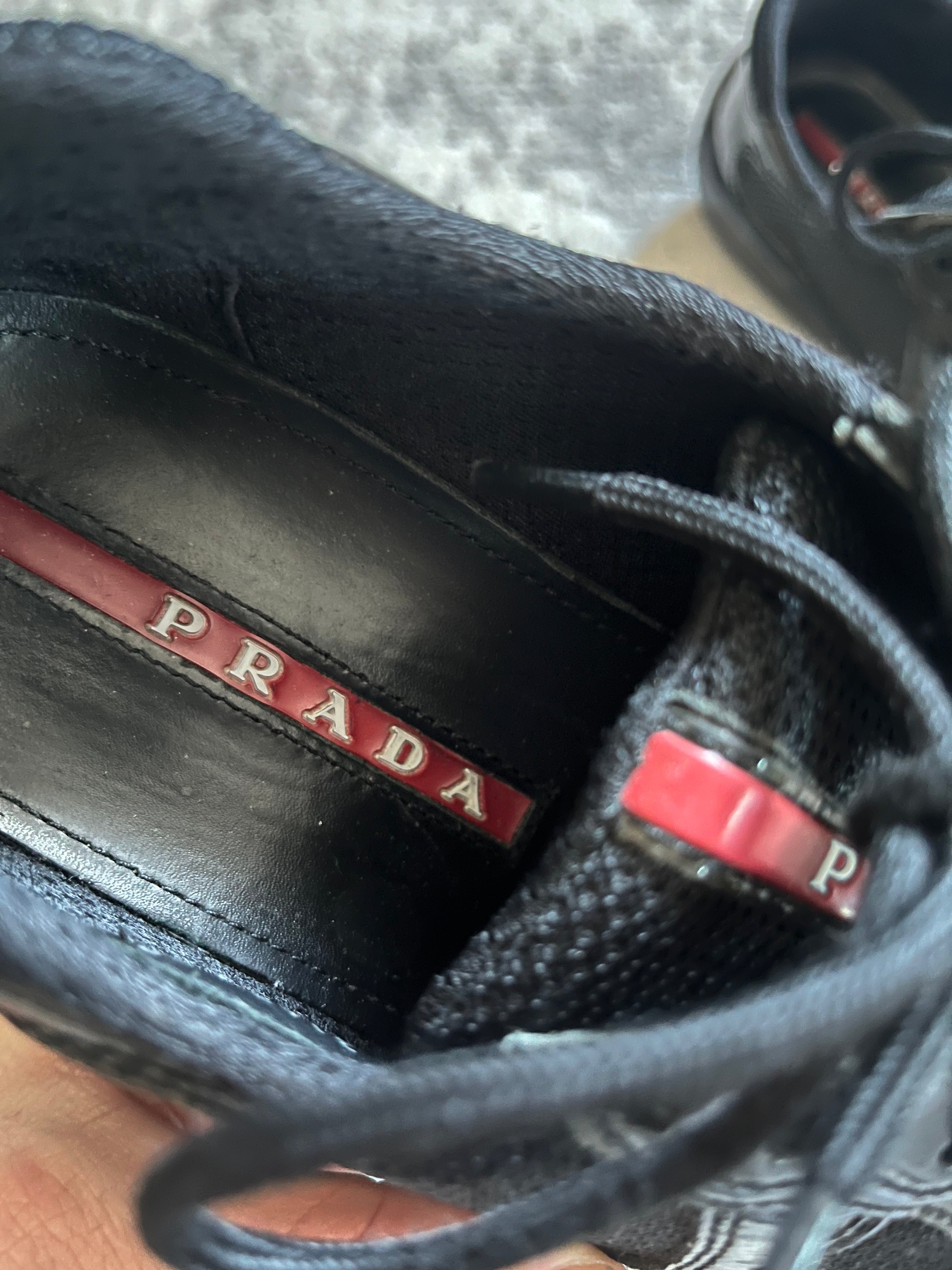 Prada America's Cup Olive Satin