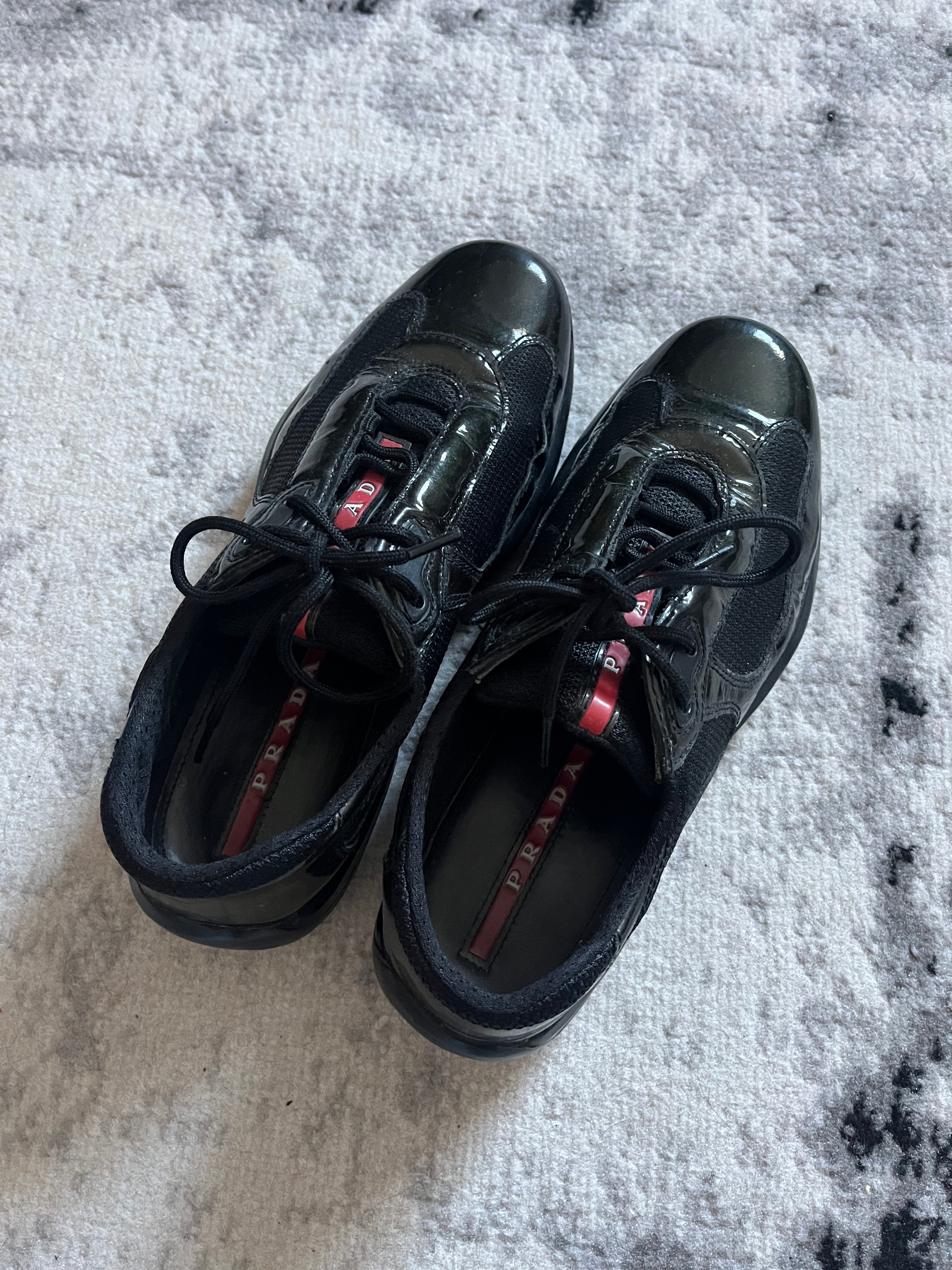 Prada America's Cup Olive Satin