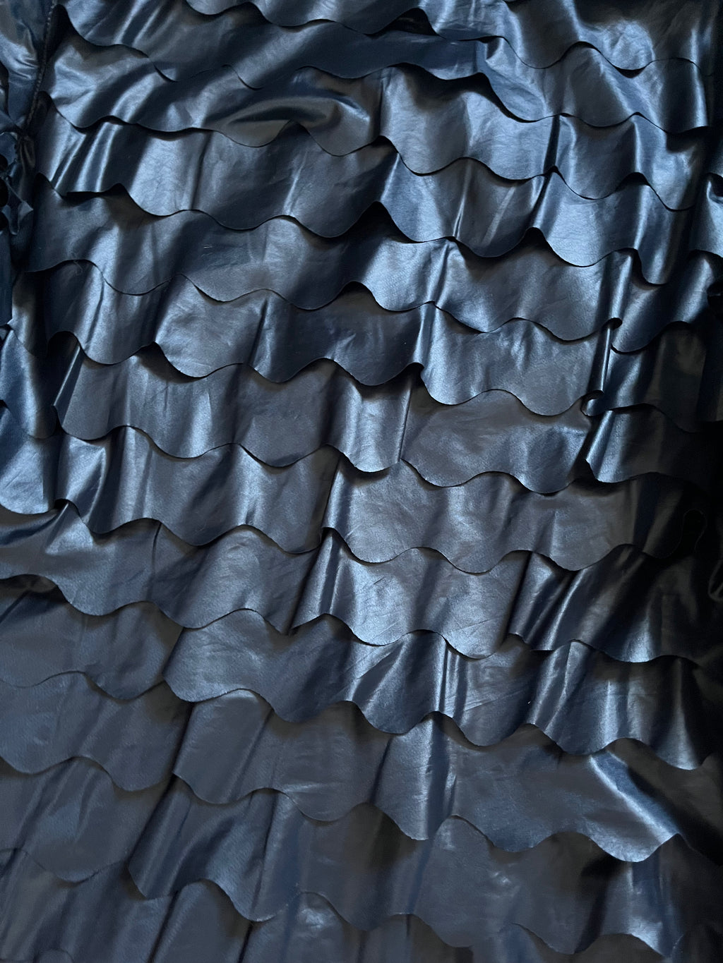 2015年秋冬エンポリオ アルマーニ ネイビー レリーフ 防水 トレンチ (S/M) 