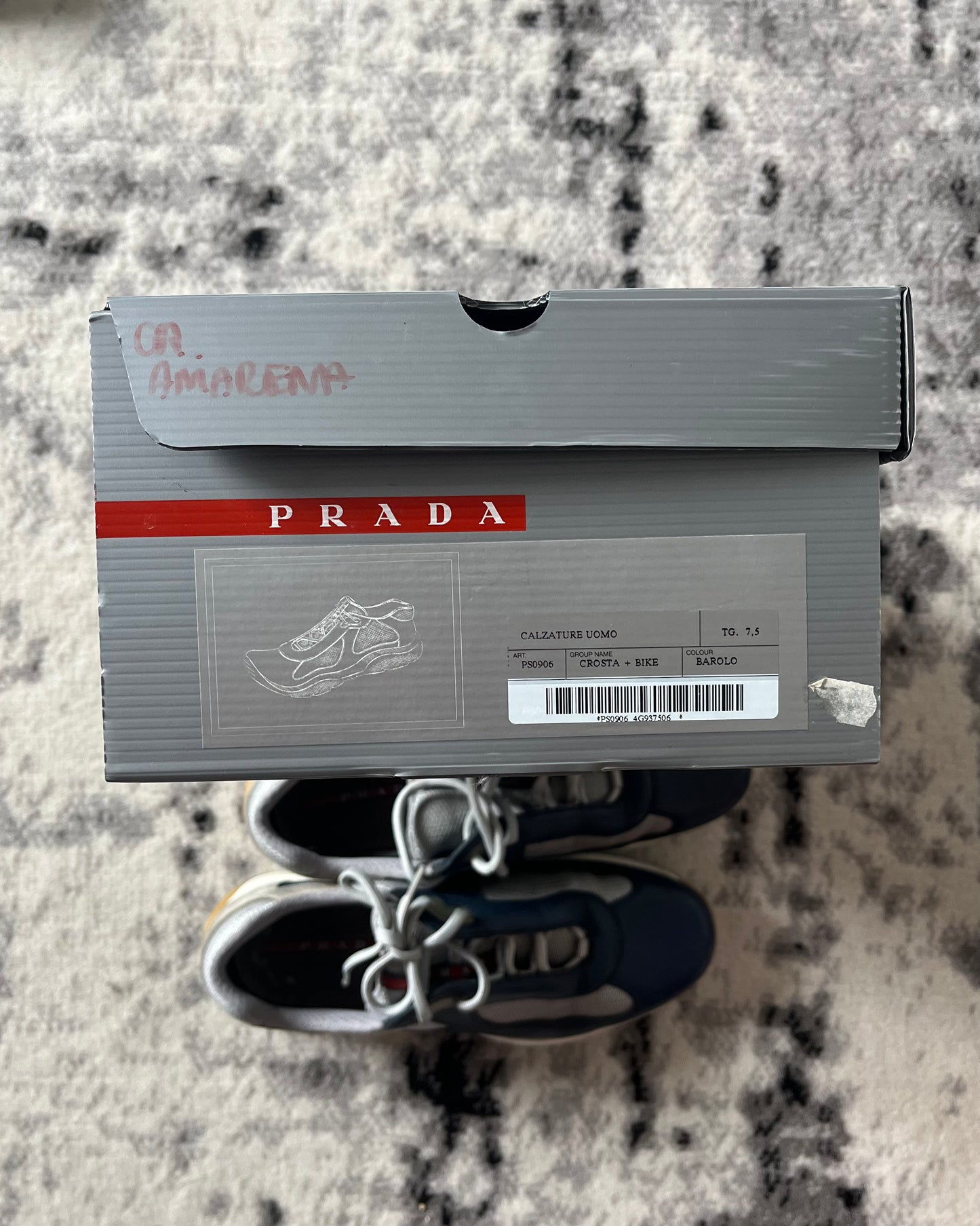 Prada 美洲杯纳瓦达海军蓝 (42eu/8,5us)