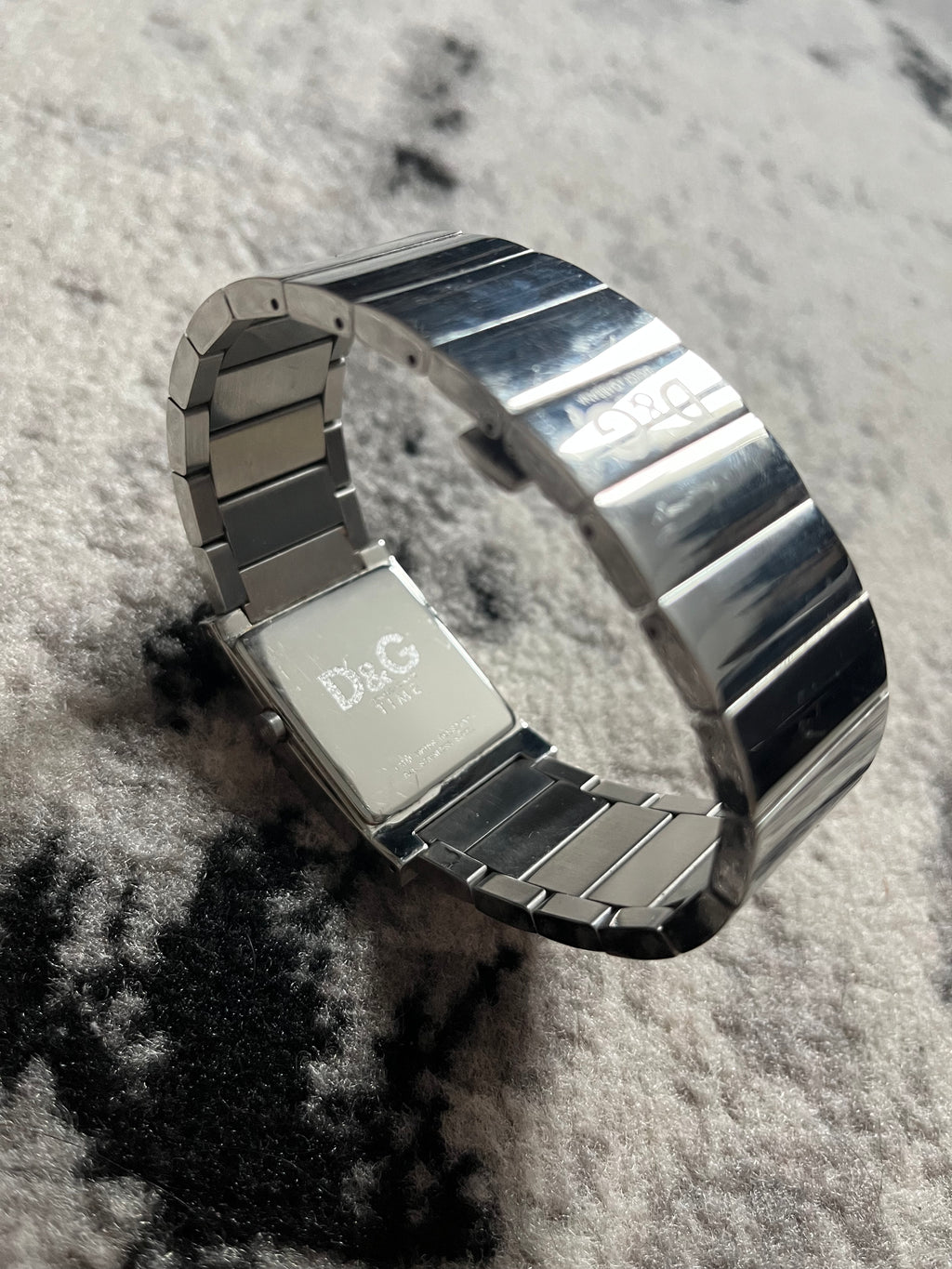 Dolce & Gabbana Archive Time Silver Steel Watch