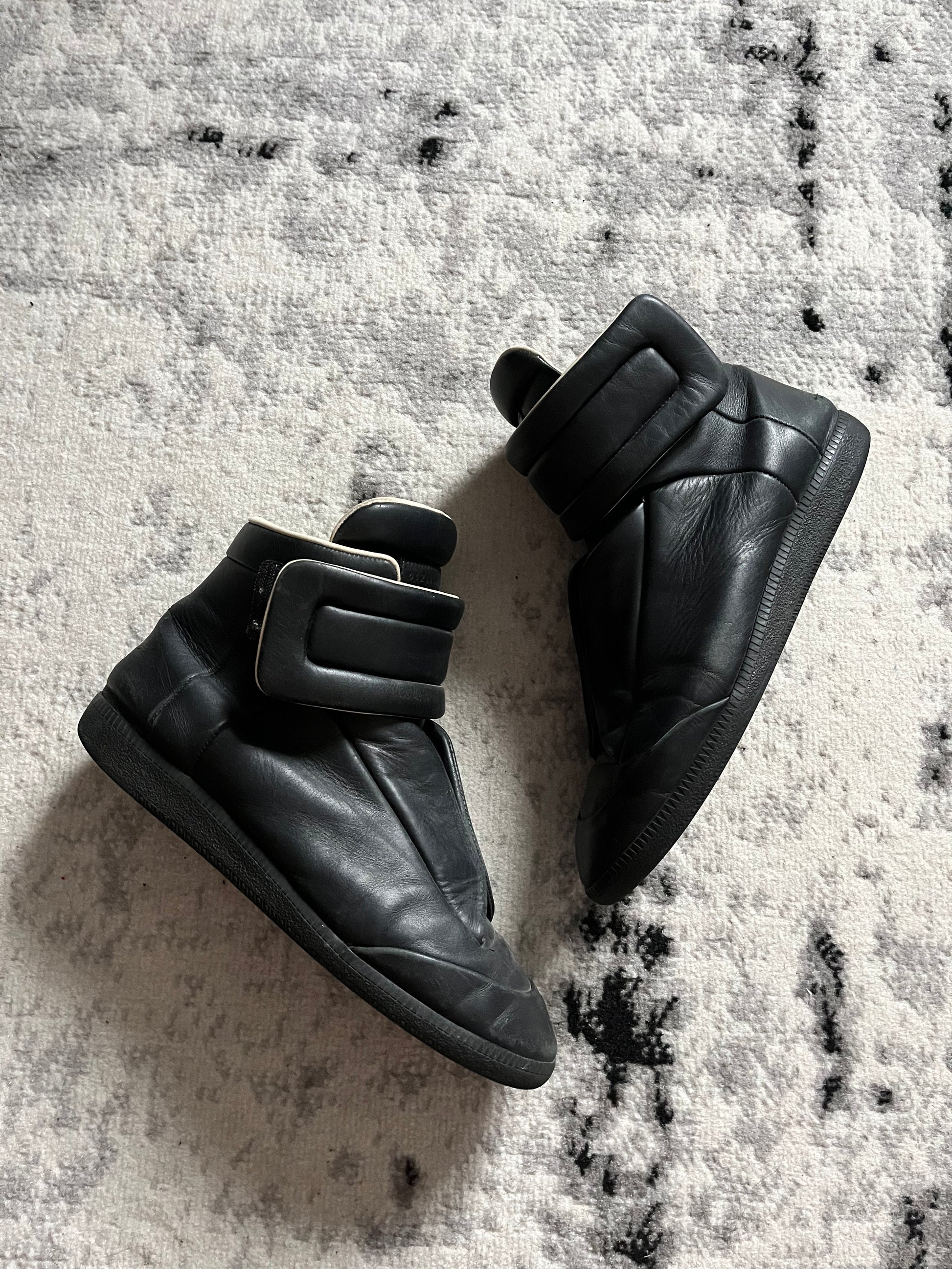 Maison Margiela Future High Top Black 42 5eu us9 Dolce Vita Hub