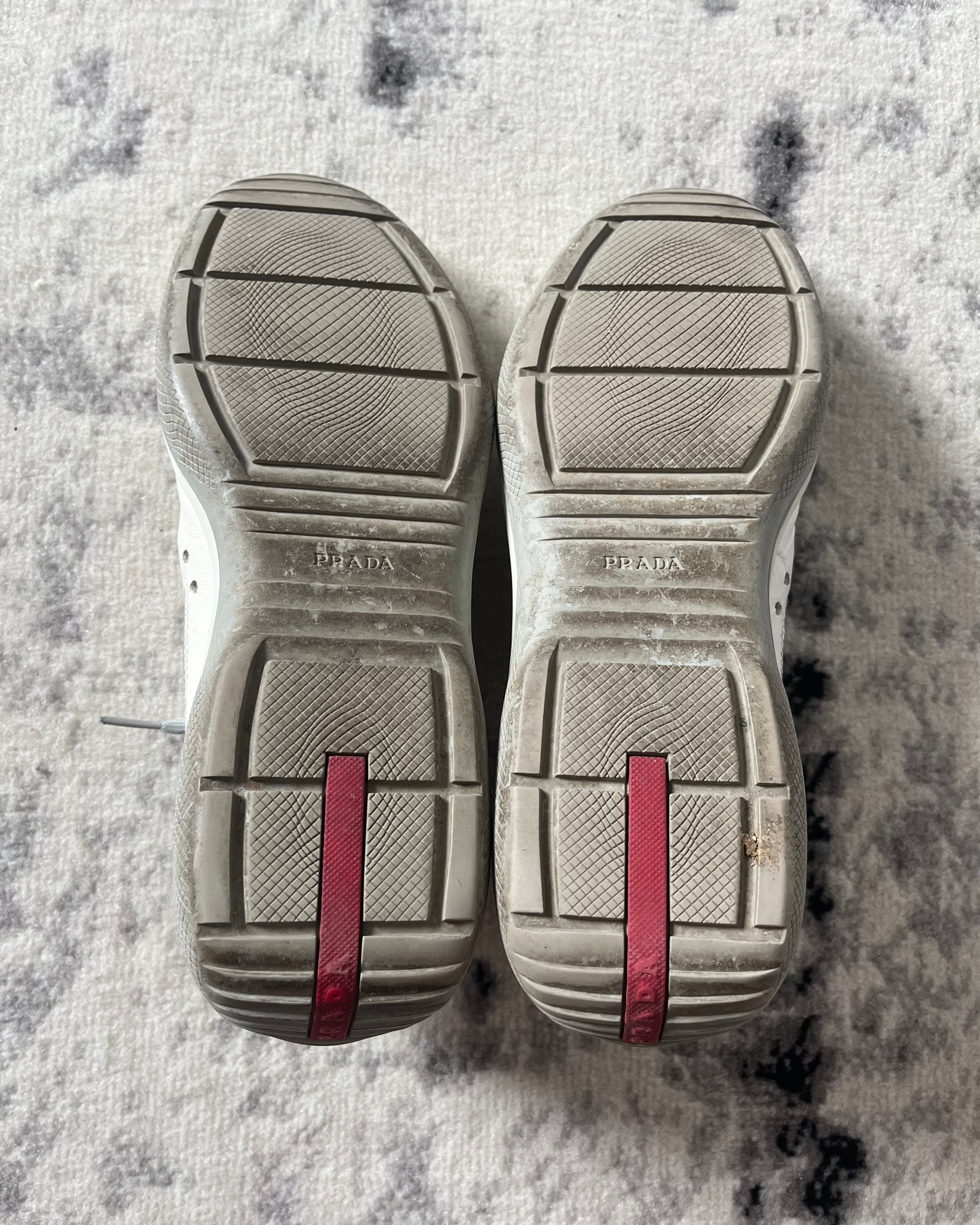 プラダ アメリカズ カップ ホワイト (44eu/10us)