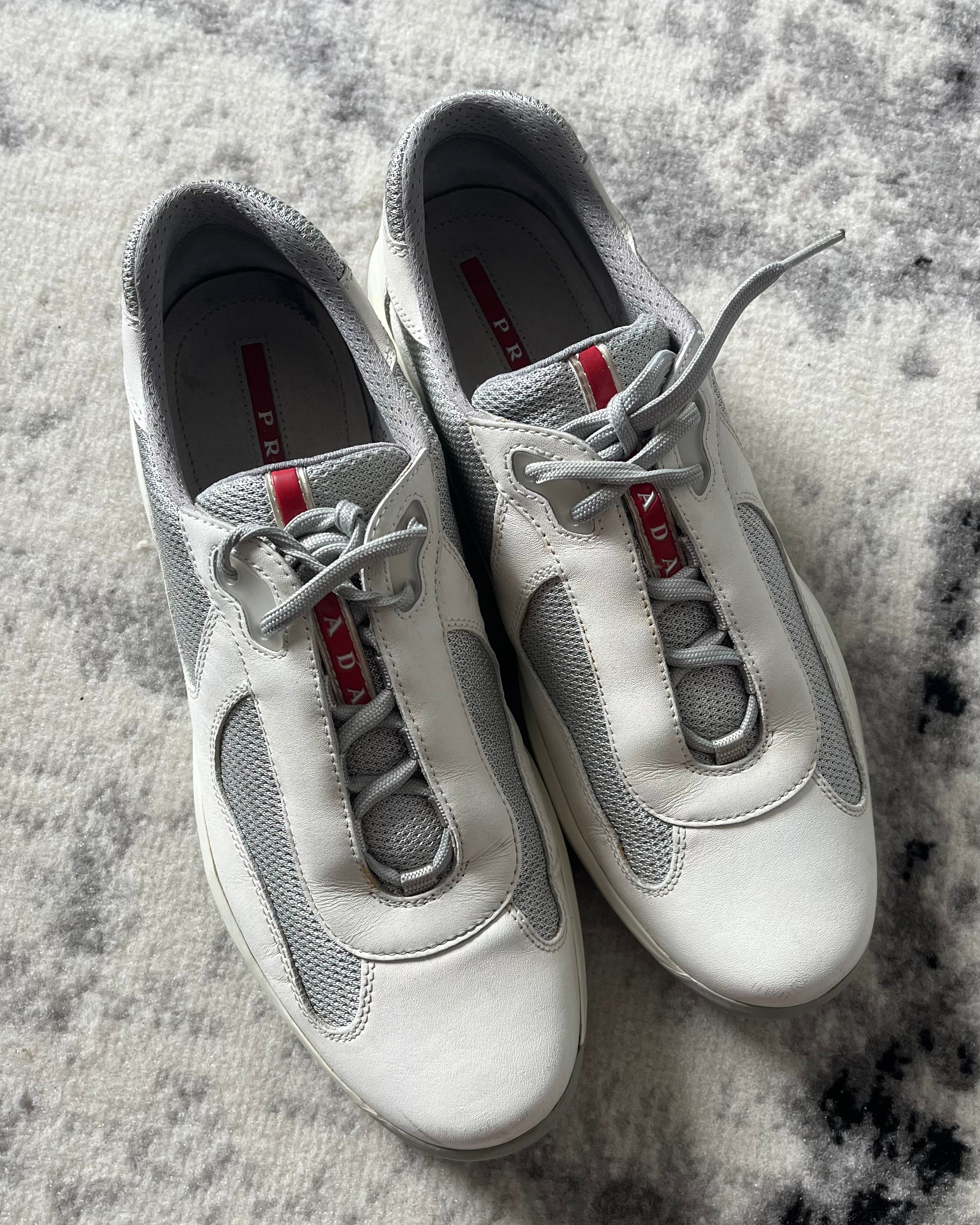 プラダ アメリカズ カップ ホワイト (44eu/10us)