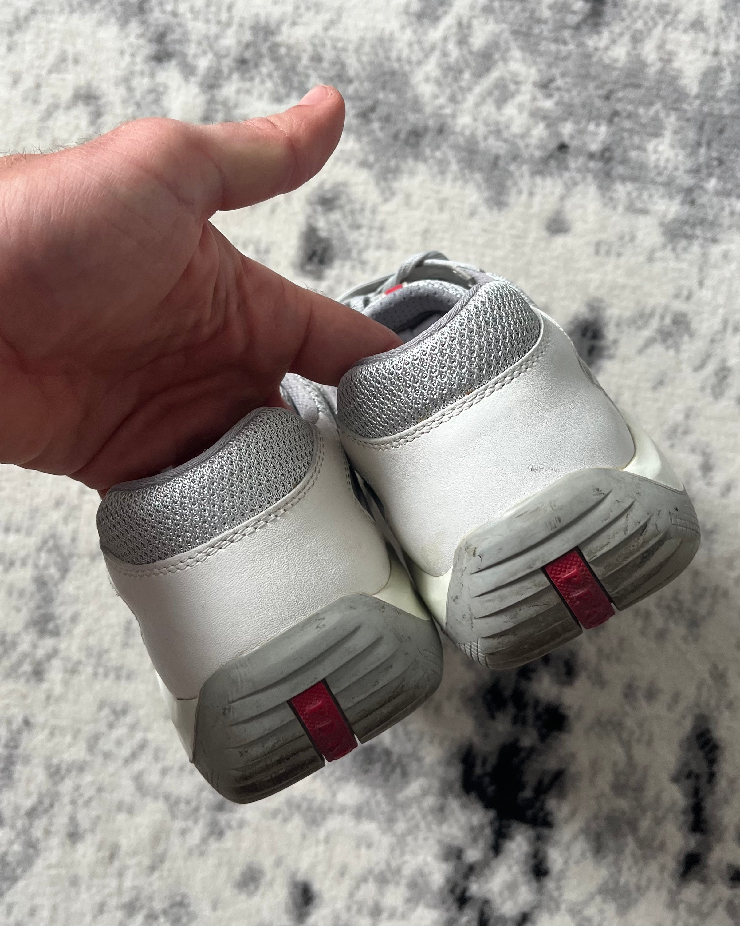 プラダ アメリカズ カップ ホワイト (44eu/10us)