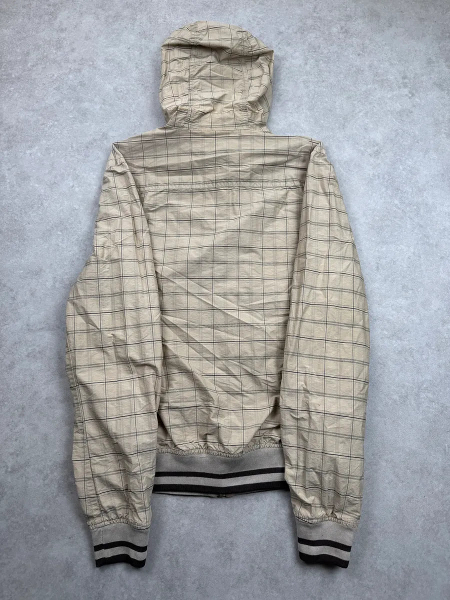 Dolce & Gabbana Beige Cotton Checked Patch Light Jacket qdROcXFz 4