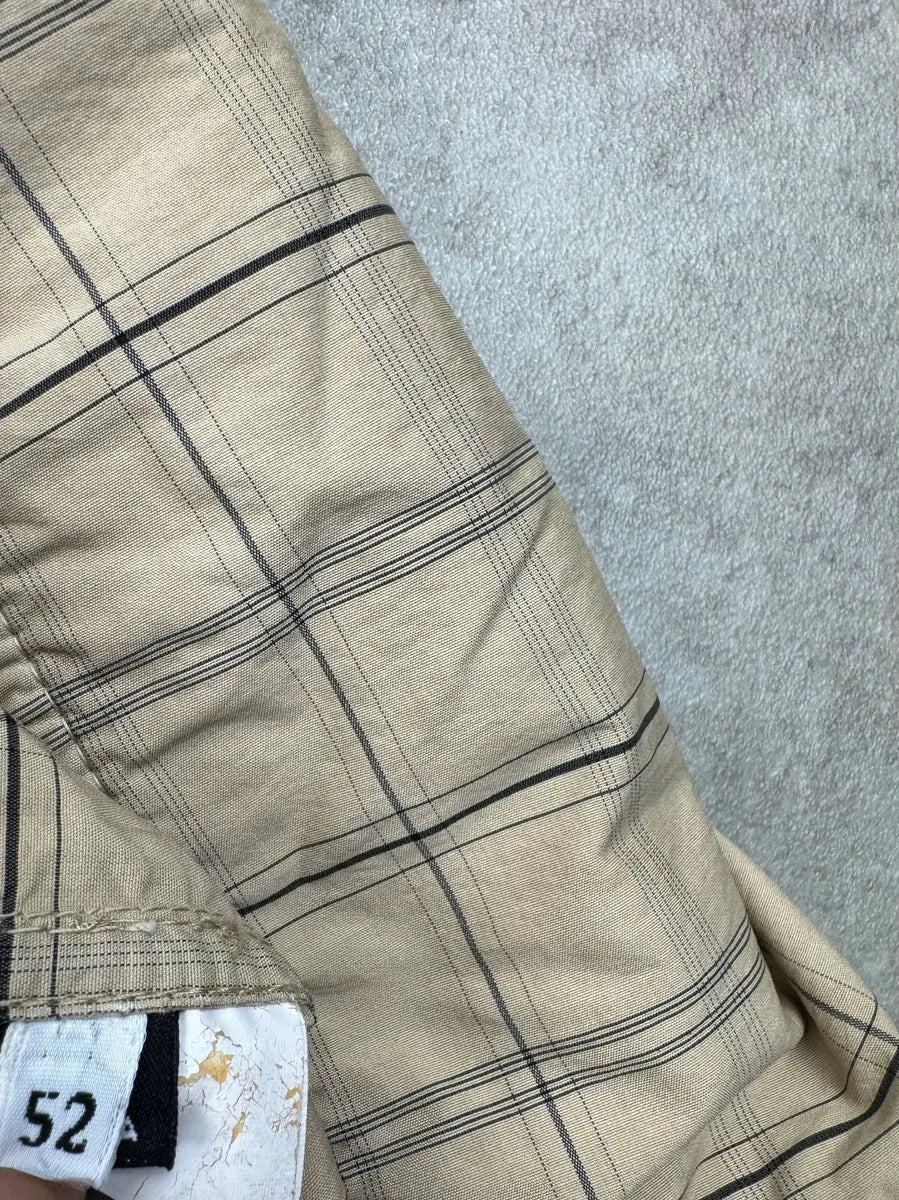 Dolce & Gabbana Beige Cotton Checked Patch Light Jacket qdROcXFz 12