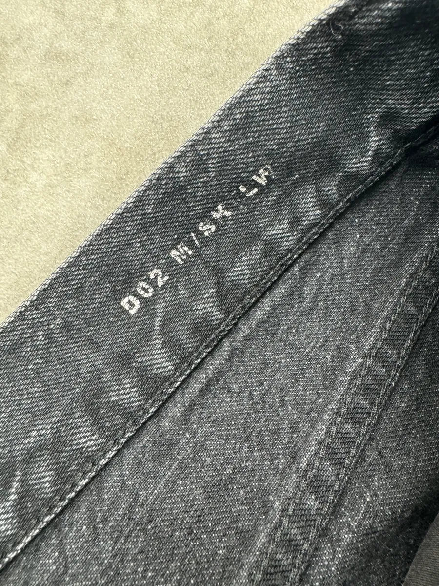 Saint Laurent Grey Faded Denim Universite Patch Jeans jywtlWtL 10