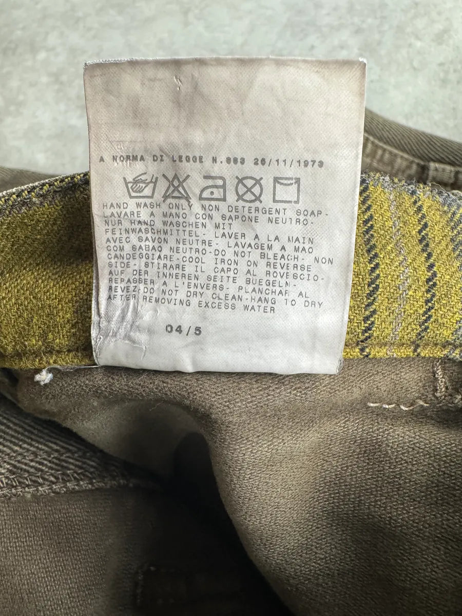 AW2004 Dolce & Gabbana Taupe Brown Utility Cargo Pants ecAoEOF 14