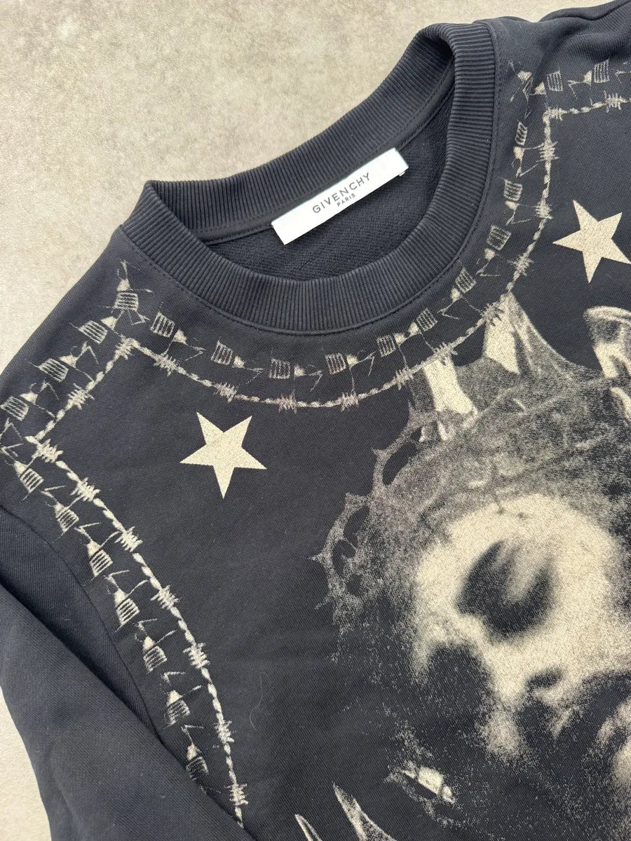 SS2016 Givenchy Black Jesus Sweater by Riccardo Tisci rWhQCCOm 6