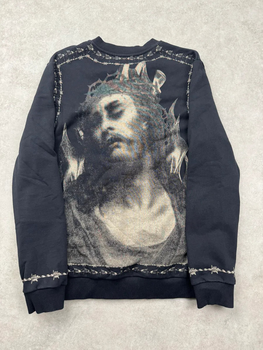 SS2016 Givenchy Black Jesus Sweater by Riccardo Tisci rWhQCCOm 3