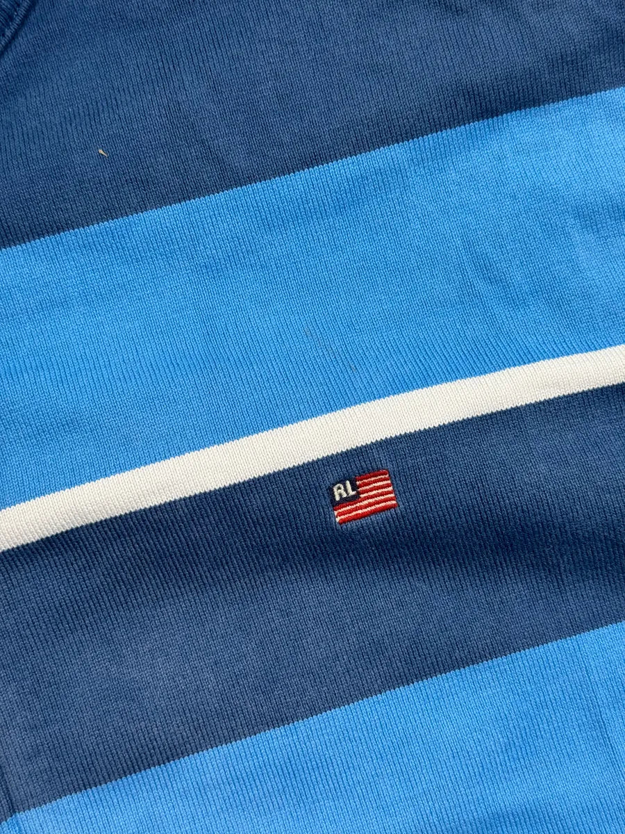 Ralph Lauren Blue Striped Zip-Up Hoodie PkcCJhSw 8