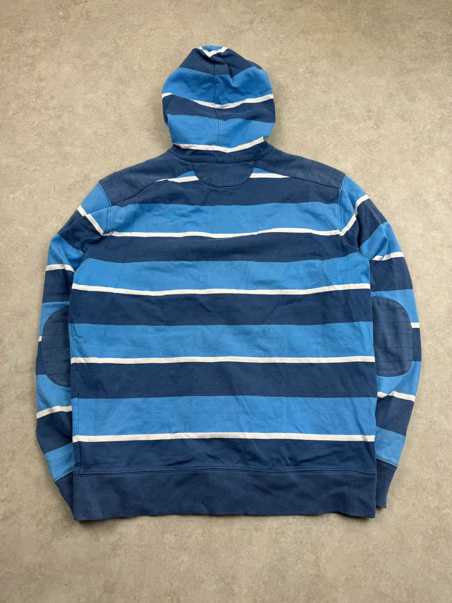 Ralph Lauren Blue Striped Zip-Up Hoodie PkcCJhSw 4