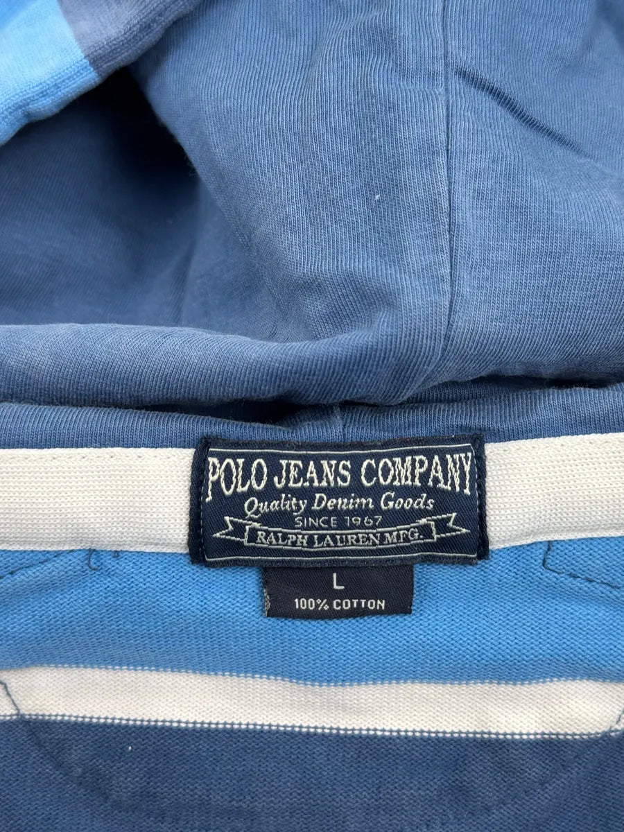 Ralph Lauren Blue Striped Zip-Up Hoodie PkcCJhSw 9