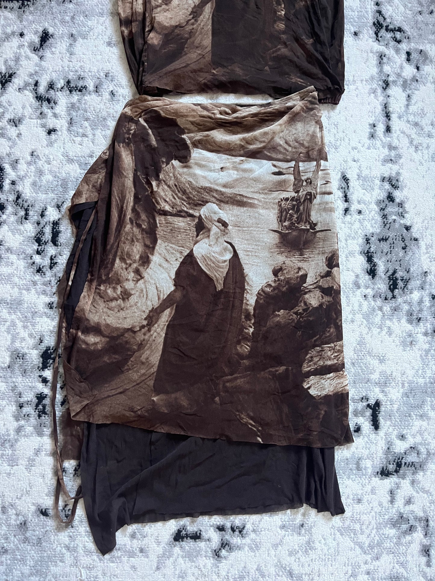 SS1998 Jean Paul Gaultier Bedouin Cardigan + Skirt (M/L)