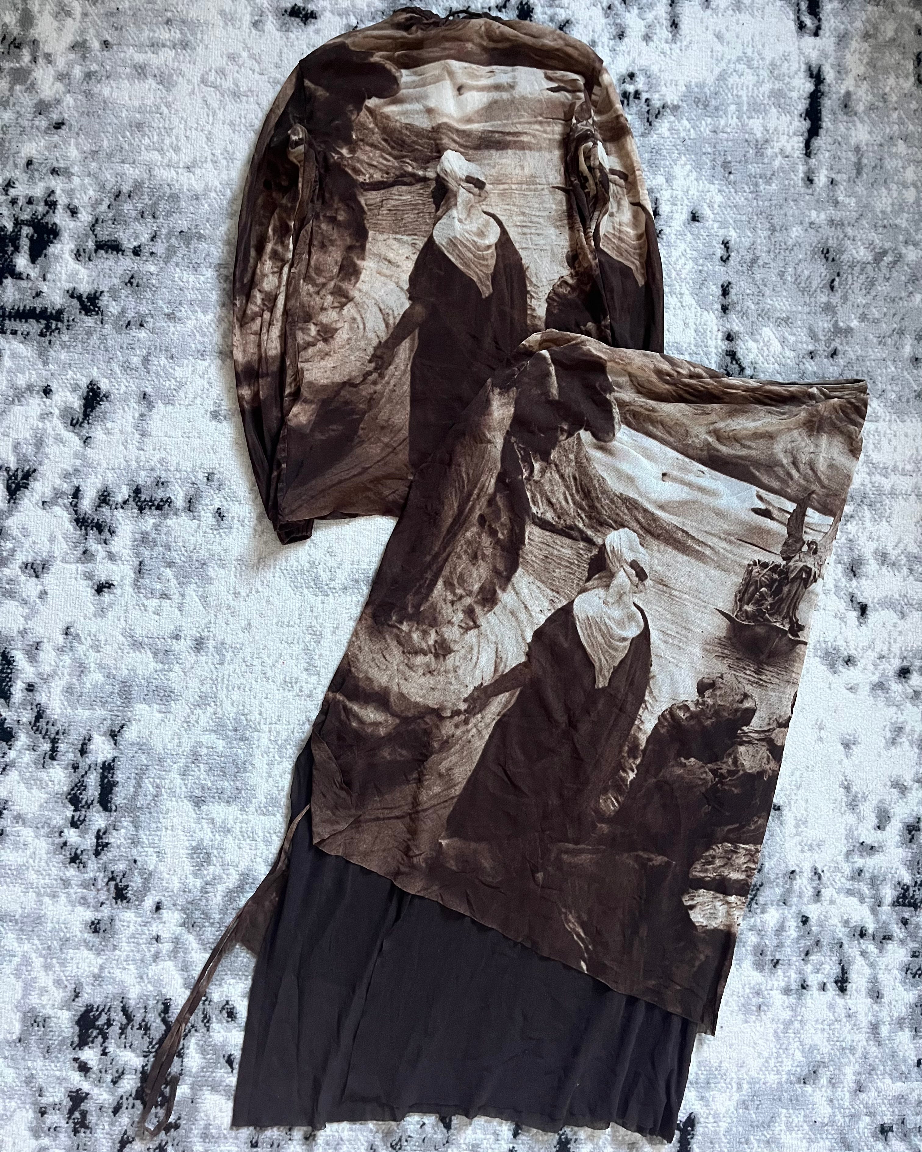 SS1998 Jean Paul Gaultier Bedouin Cardigan + Skirt