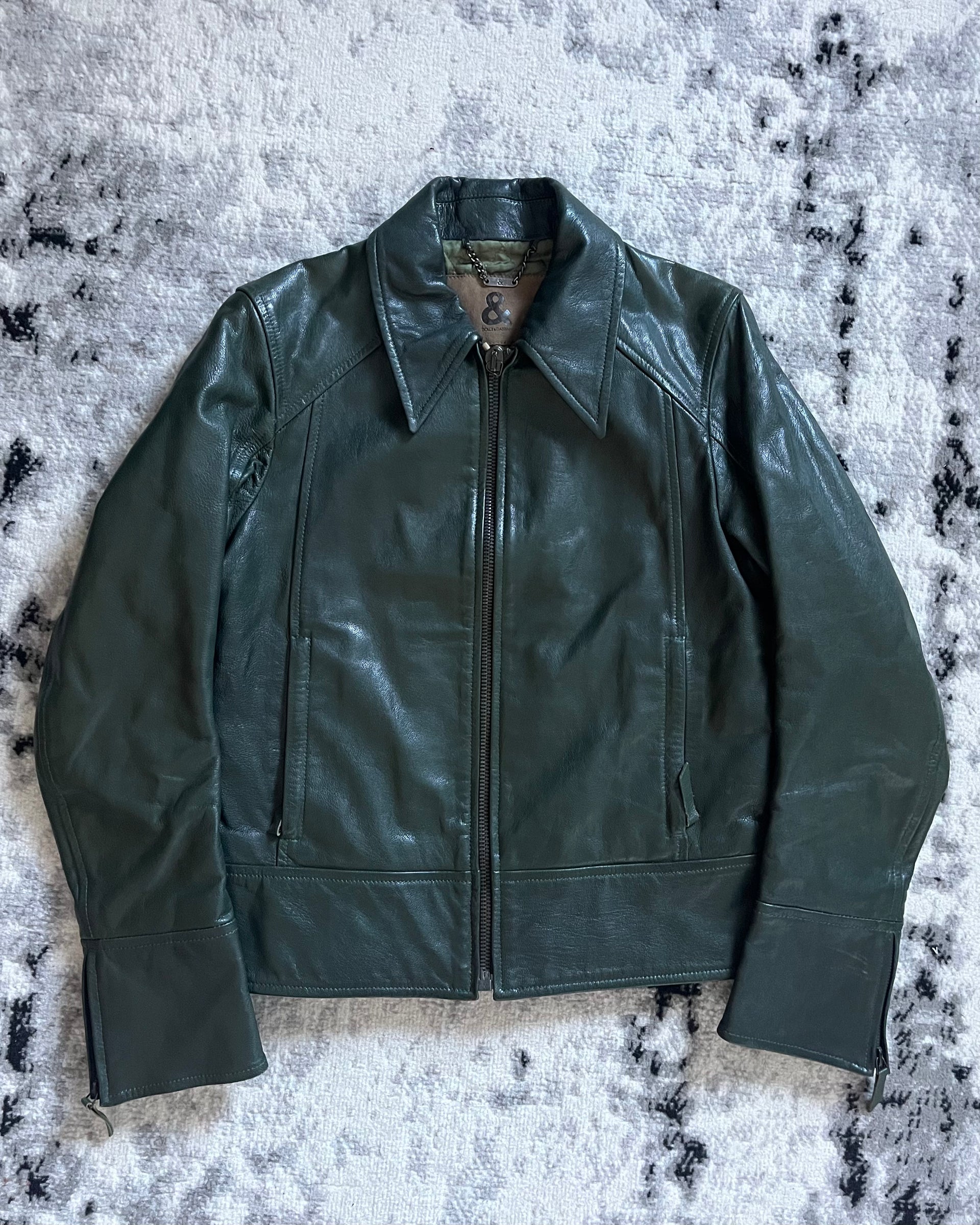 2000年代 ドルチェ＆ガッバーナ フォレストグリーン ジャケット (XS/S