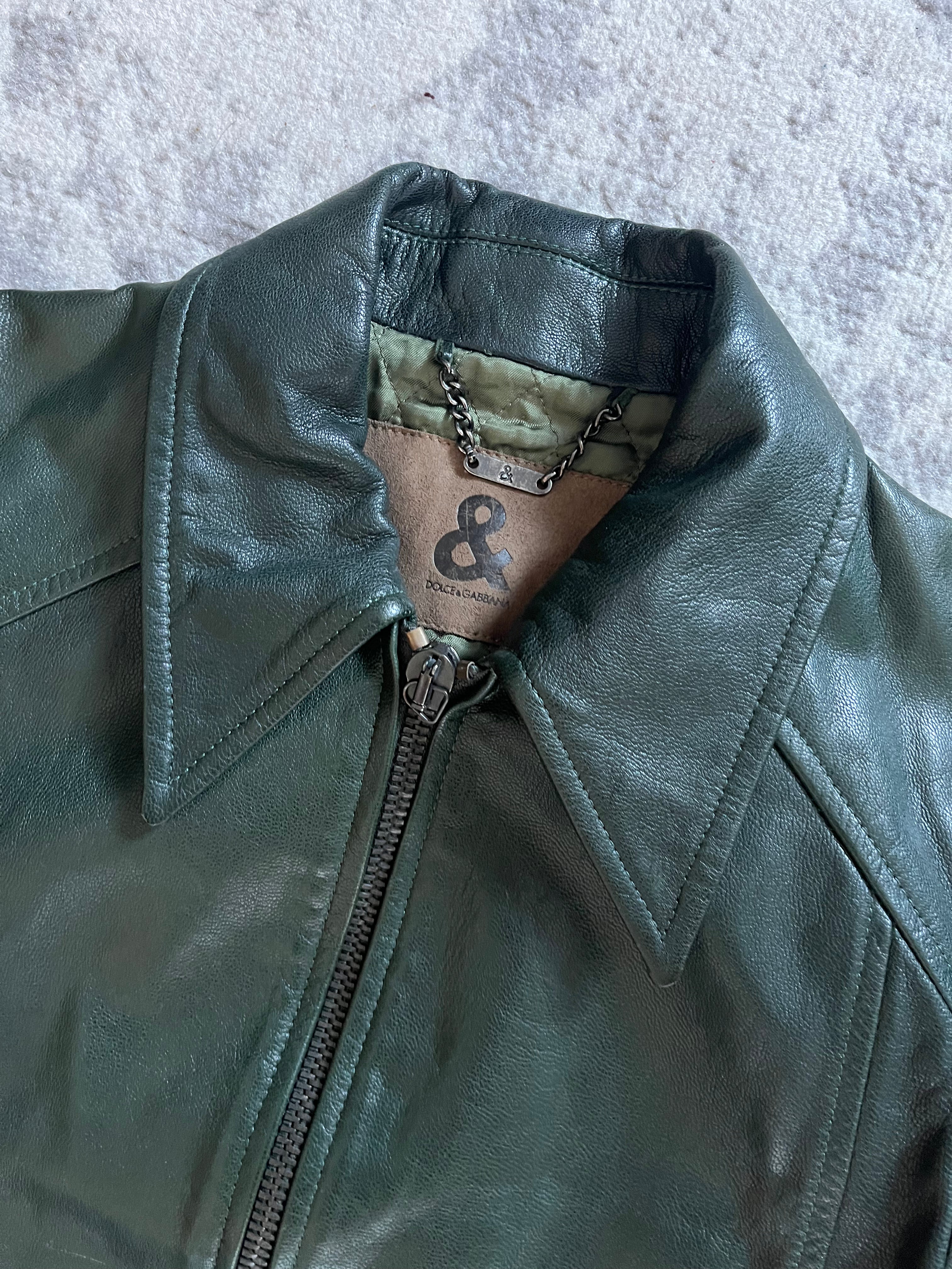 2000年代 ドルチェ＆ガッバーナ フォレストグリーン ジャケット (XS/S)