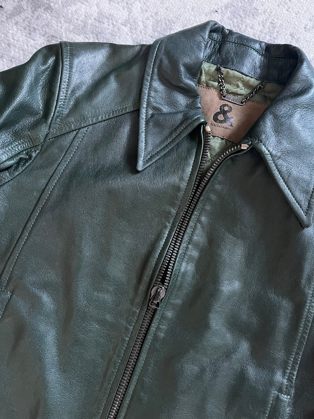 2000年代 ドルチェ＆ガッバーナ フォレストグリーン ジャケット (XS/S)