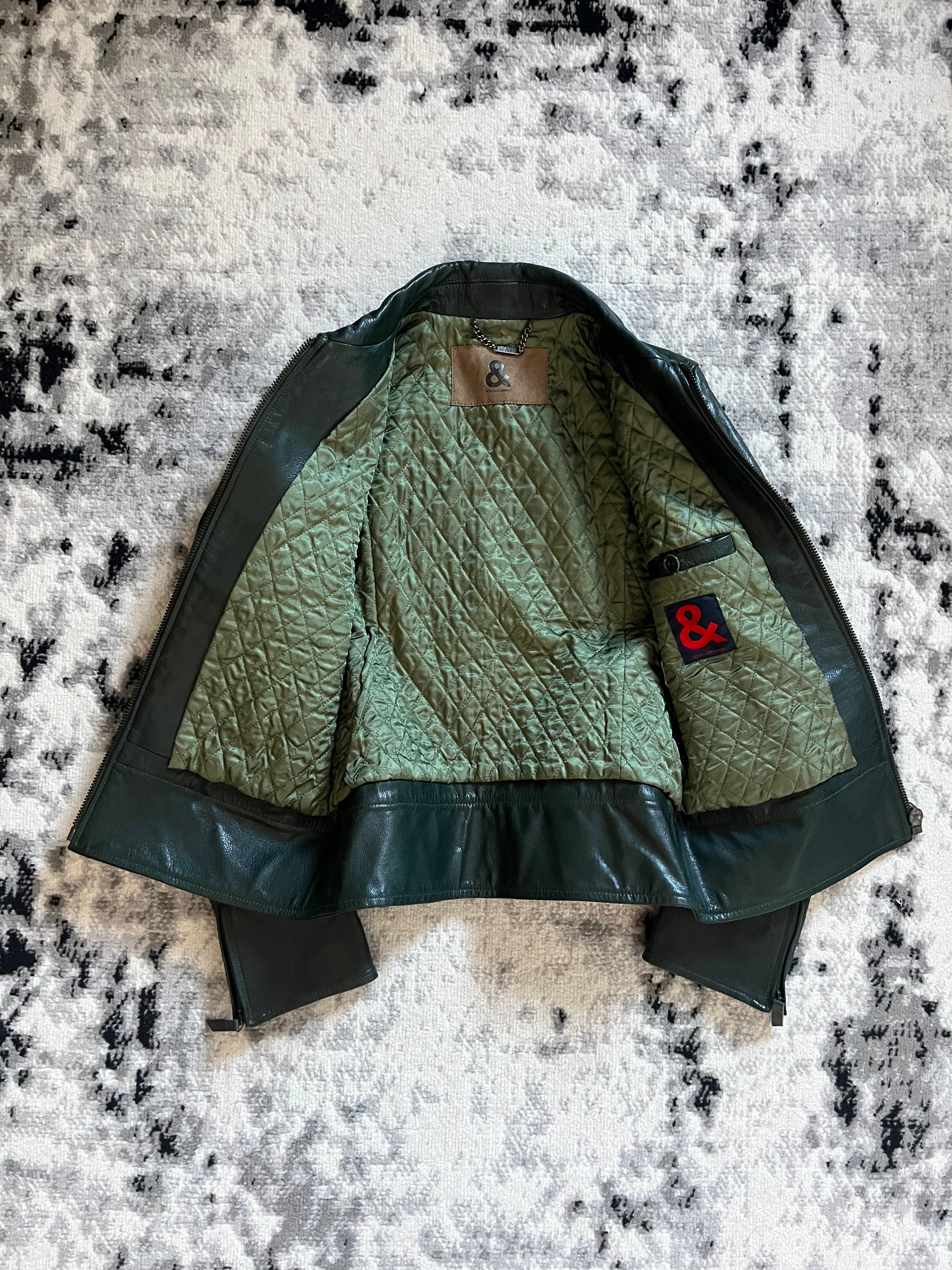 2000年代 ドルチェ＆ガッバーナ フォレストグリーン ジャケット (XS/S)