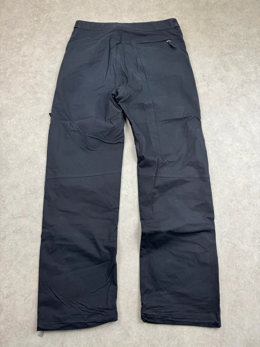 SS2021 Bottega Veneta Black Adjustable Waist Multi-Zip Straight Pants rCkIMJxH 4