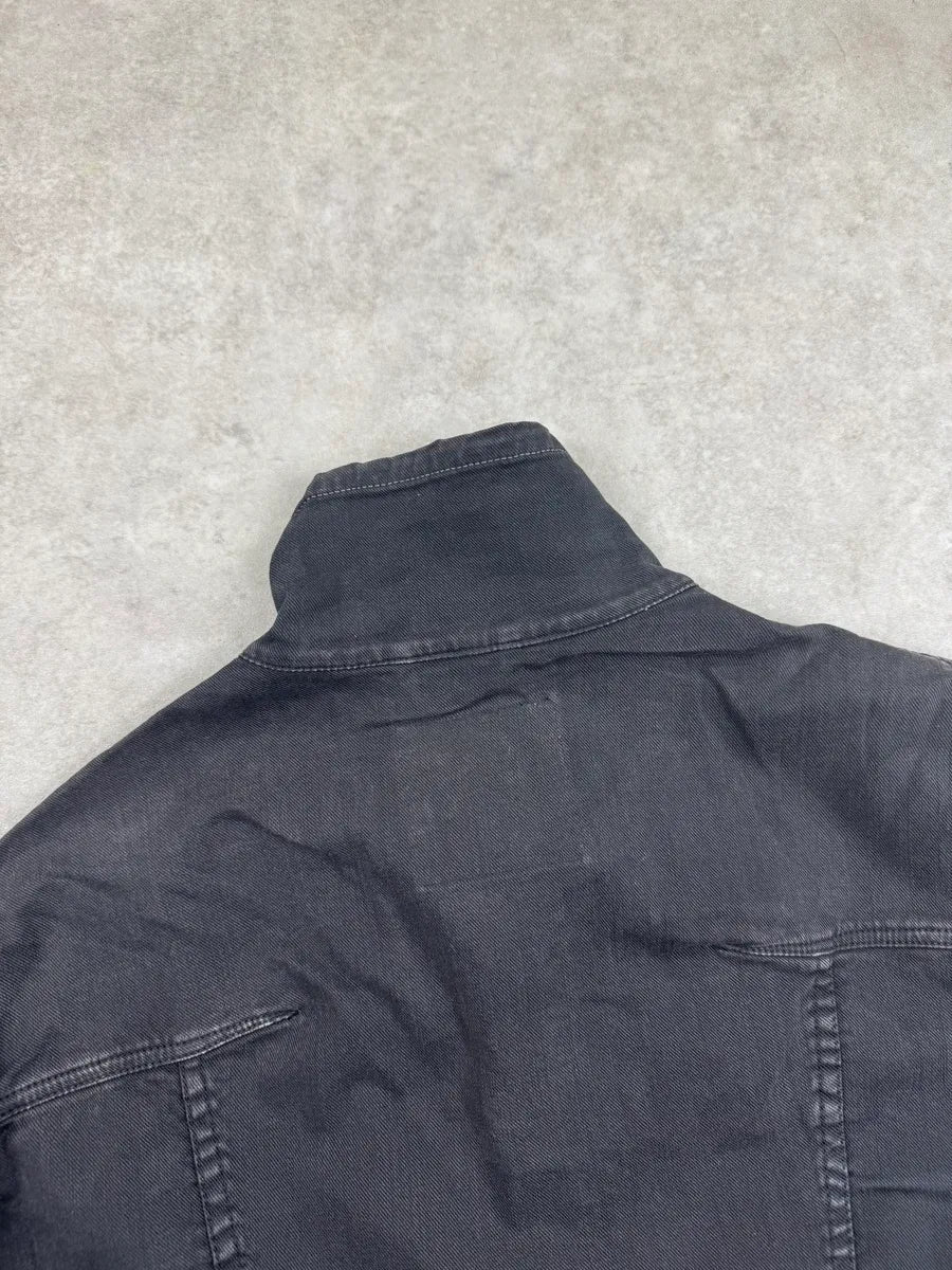 AW2007 Marithé + François Girbaud Embroidered Dark Denim Jacket DrrMZQjX 7