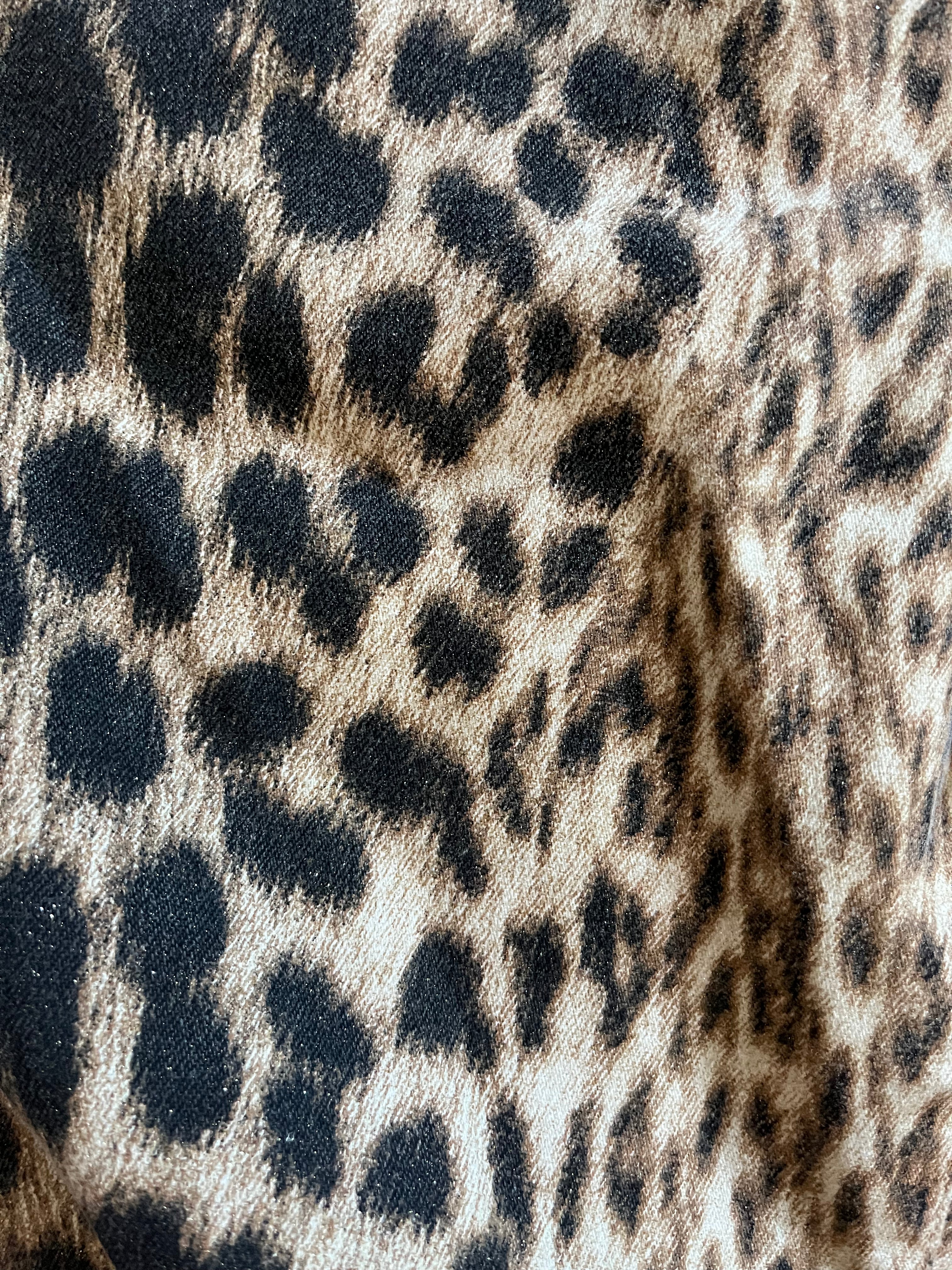 SS2006 Cavalli Wild Leopard Pants (S)