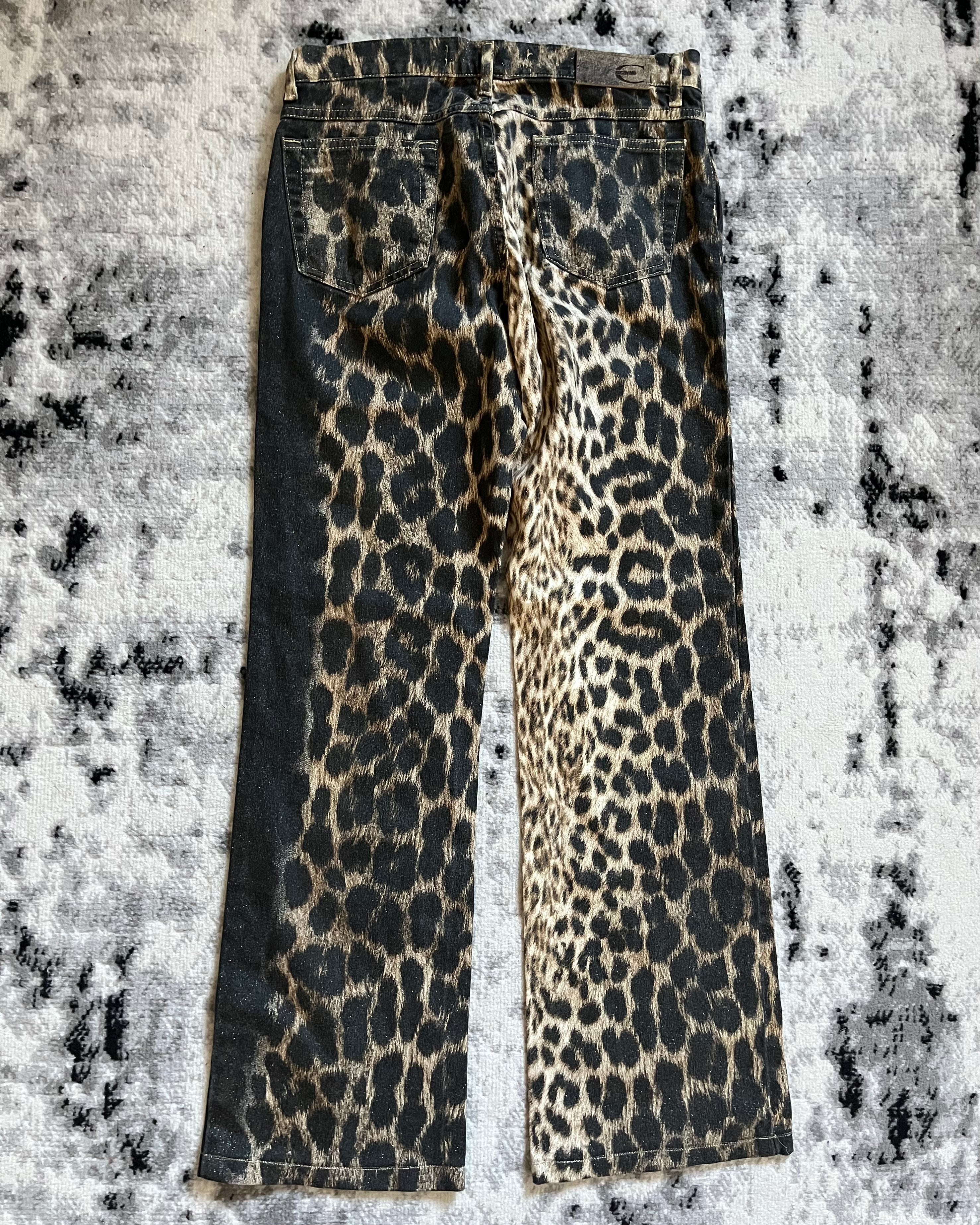 SS2006 Cavalli Wild Leopard Pants (S)