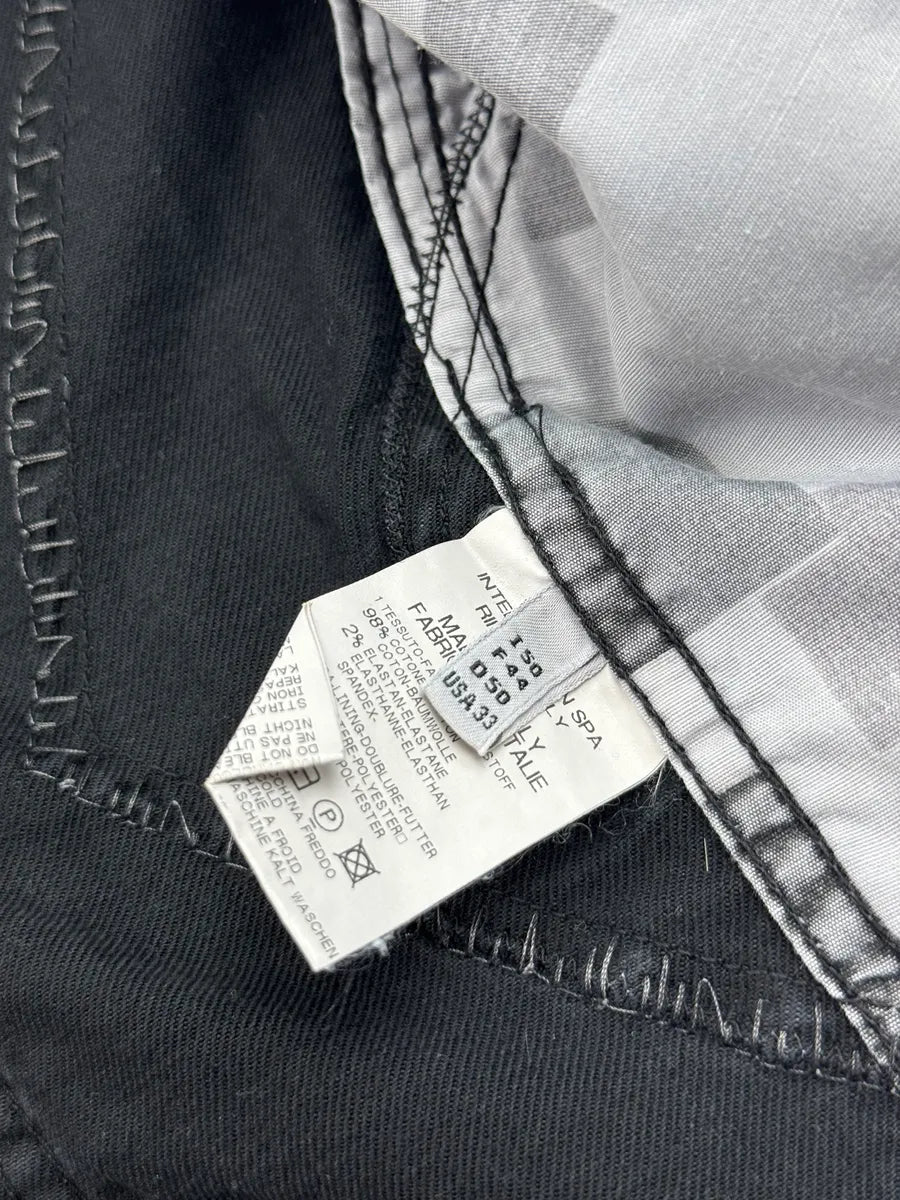 AW2007 Marithé + François Girbaud Embroidered Dark Denim Jacket DrrMZQjX 13