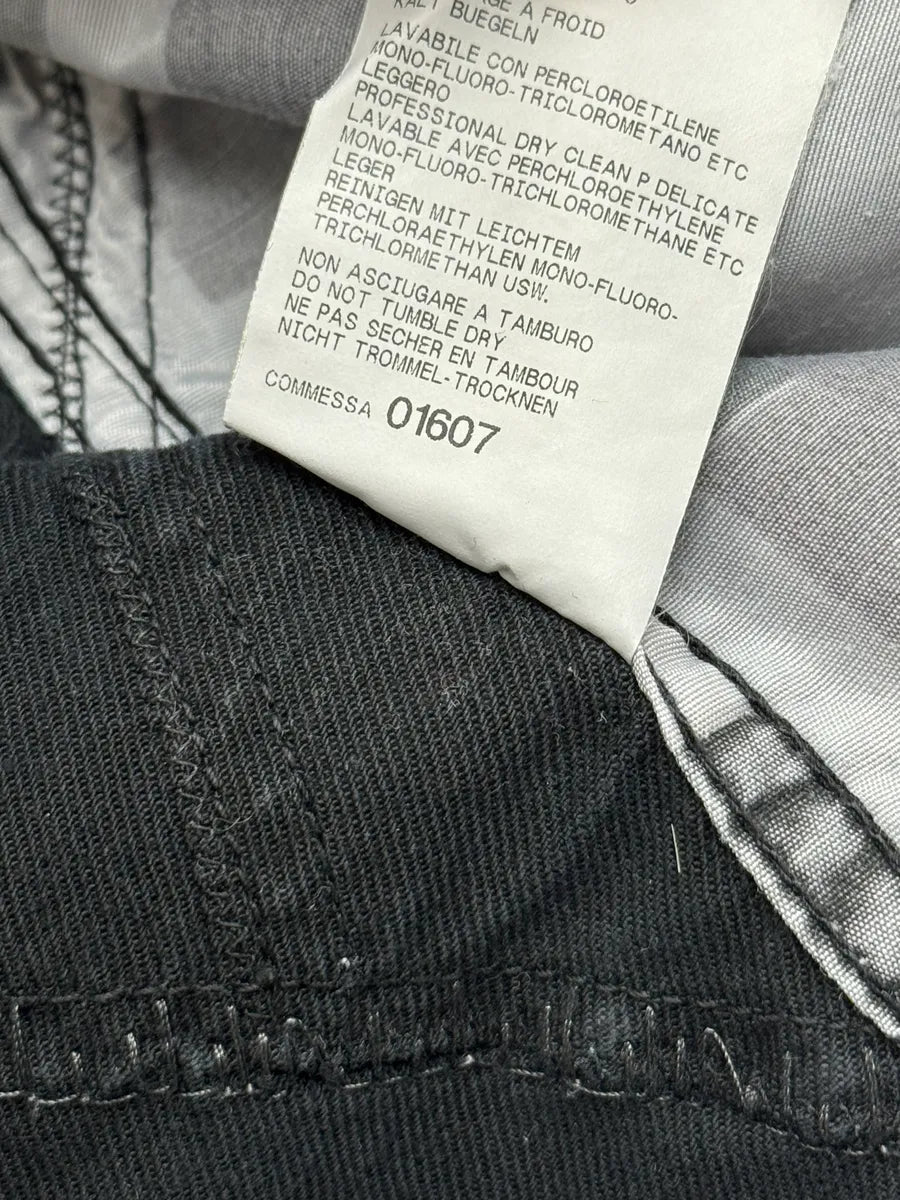 AW2007 Marithé + François Girbaud Embroidered Dark Denim Jacket DrrMZQjX 14