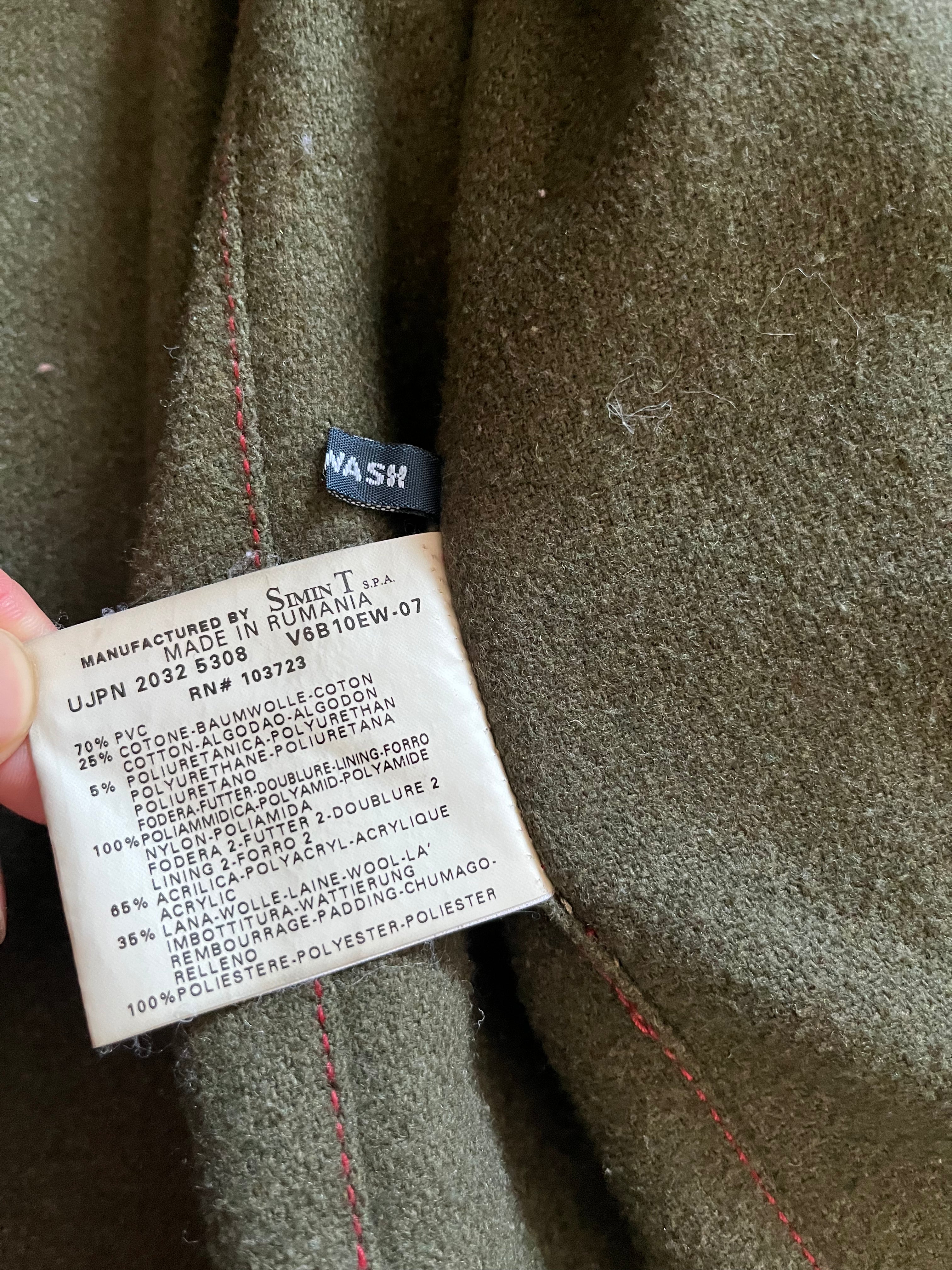 2000s Armani Biker Leather Jacket (S/M)