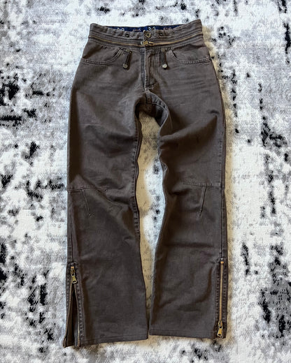 AW03 Dolce & Gabbana Zippered Pants (S/M)