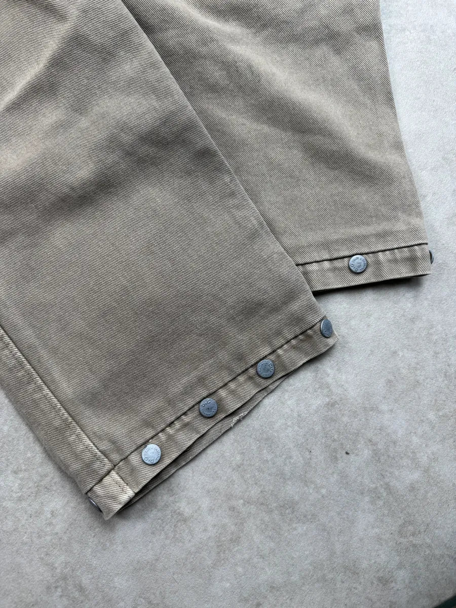 AW2003 Dolce & Gabbana Taupe Zip-Off Knee Cargo Pants hvWbuzLy 9