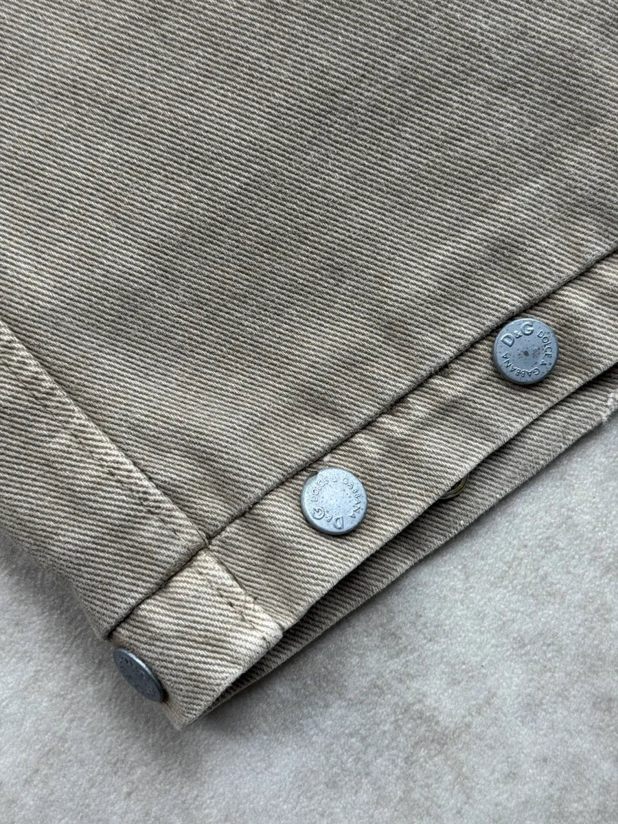 AW2003 Dolce & Gabbana Taupe Zip-Off Knee Cargo Pants hvWbuzLy 10