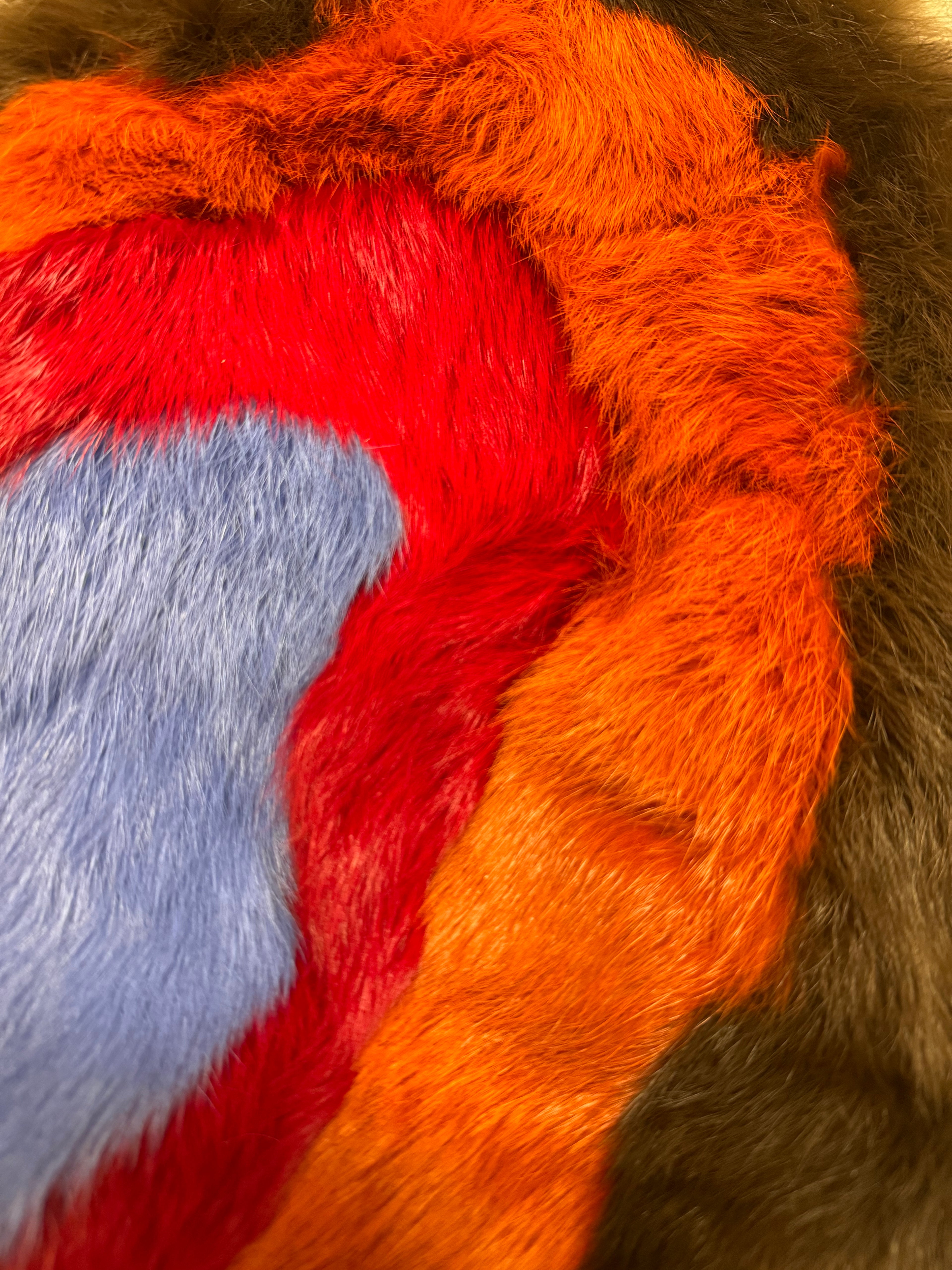 2000s Roberto Cavalli Fur High Wrestling Boots  (38eu/us5.5)