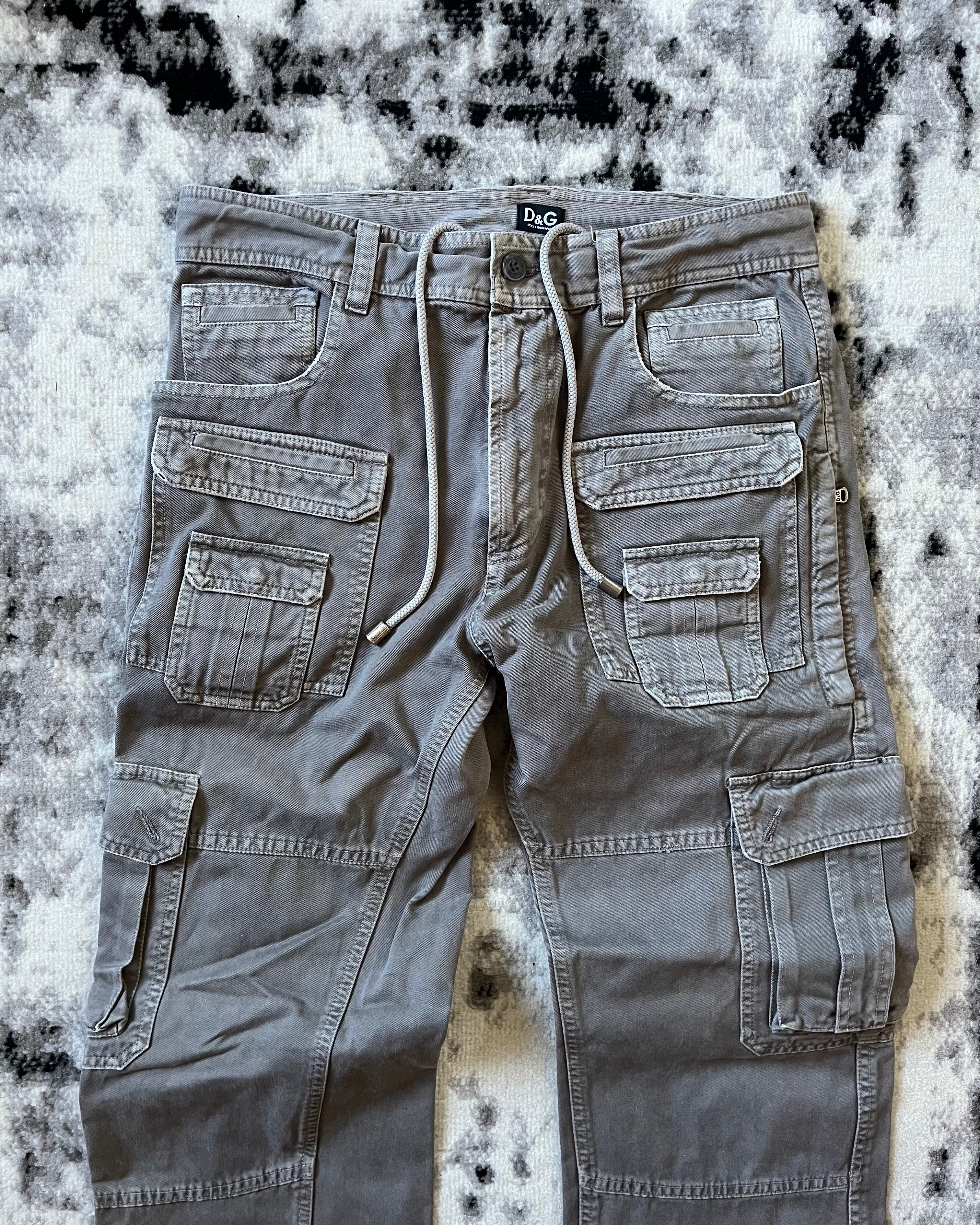 SS08 Dolce & Gabbana Military 13 Pockets Cargo Pants (L)