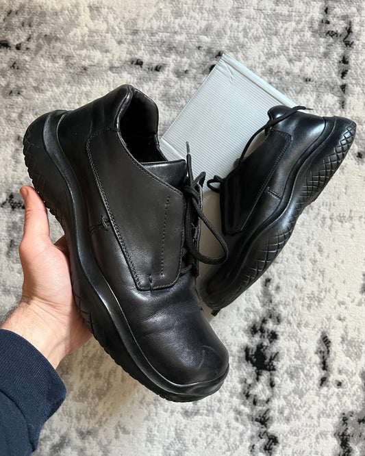 AW1999 Prada Black Chunky Vibram Boots (43/us9,5)