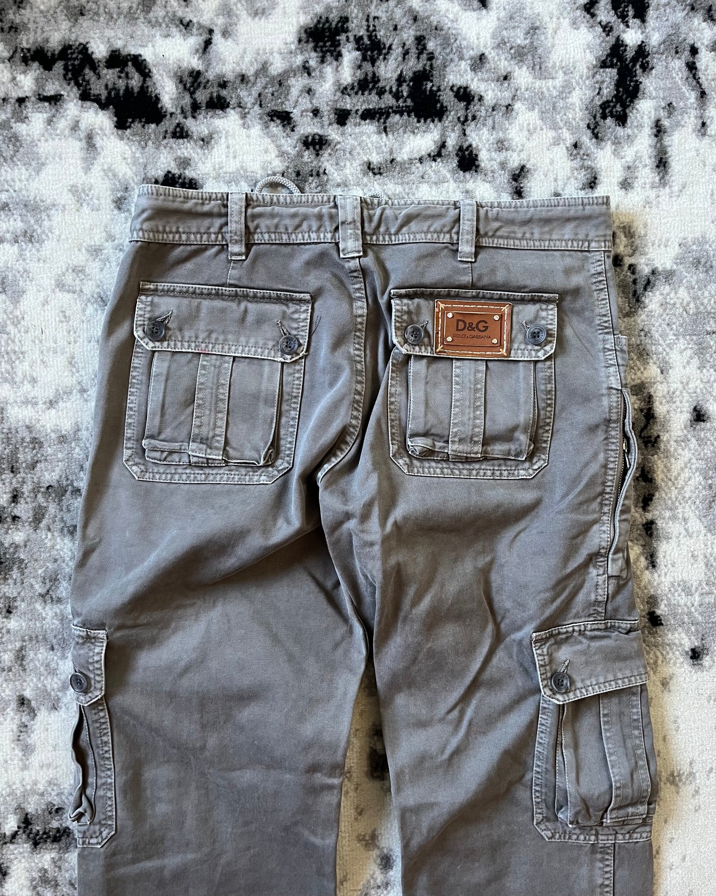 SS08 Dolce & Gabbana Military 13 Pockets Cargo Pants (L)
