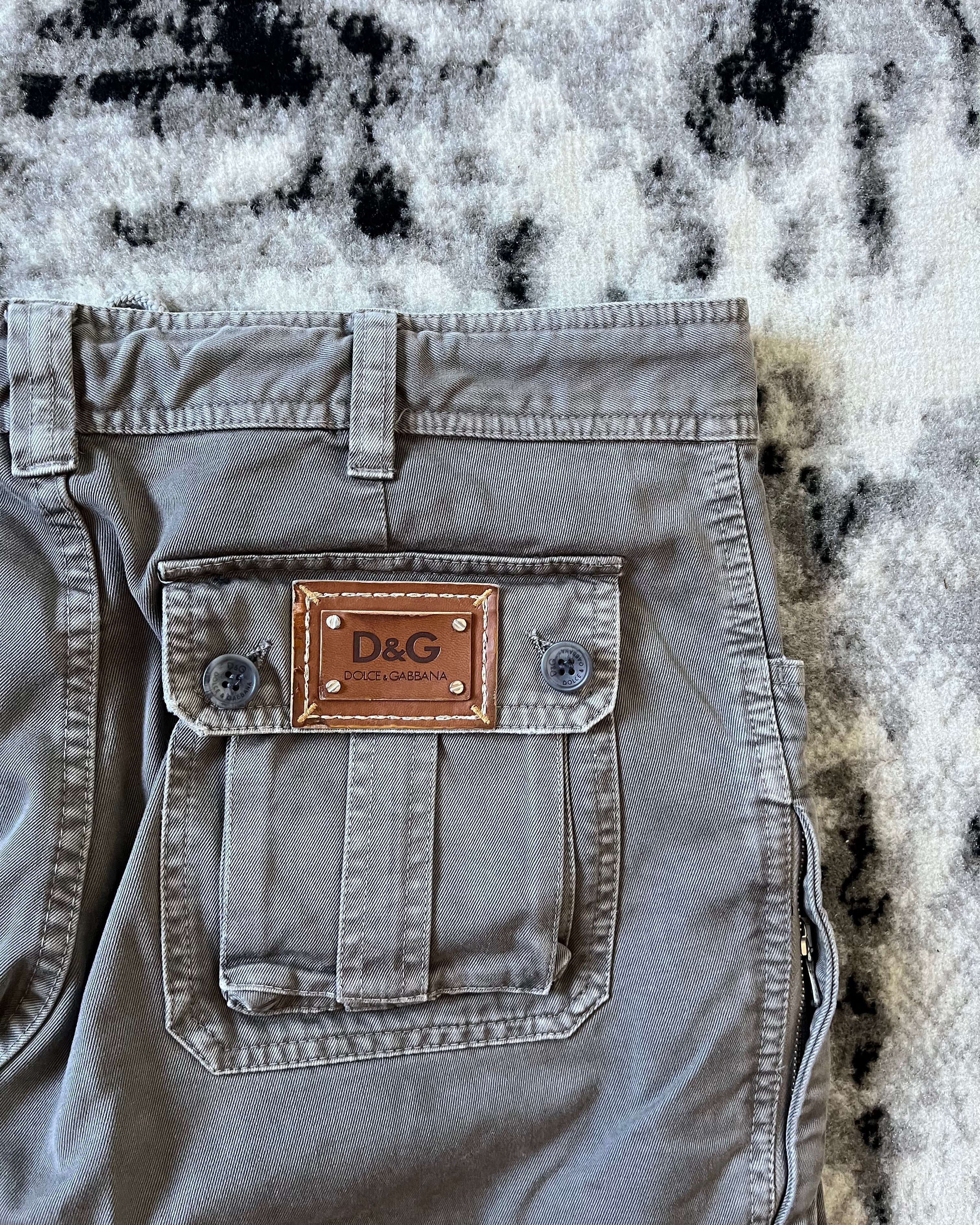 SS08 Dolce & Gabbana Military 13 Pockets Cargo Pants (L)