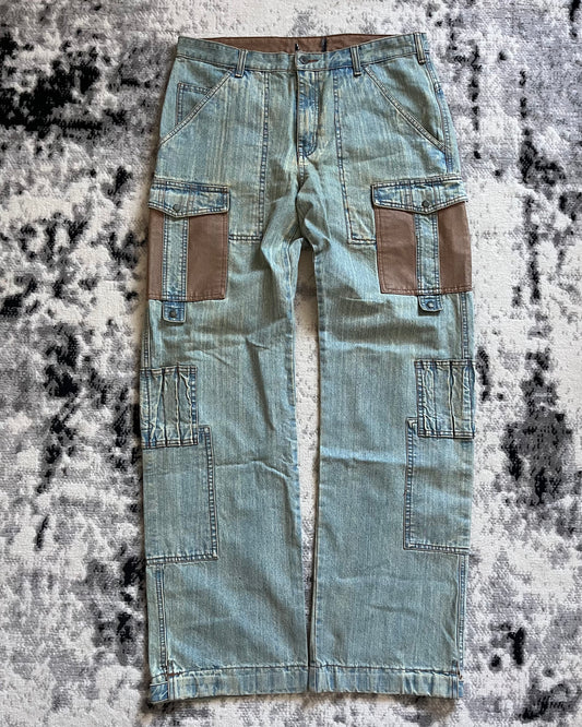 SS03 Dolce &amp; Gabbana 坚固工装牛仔裤 (XL)